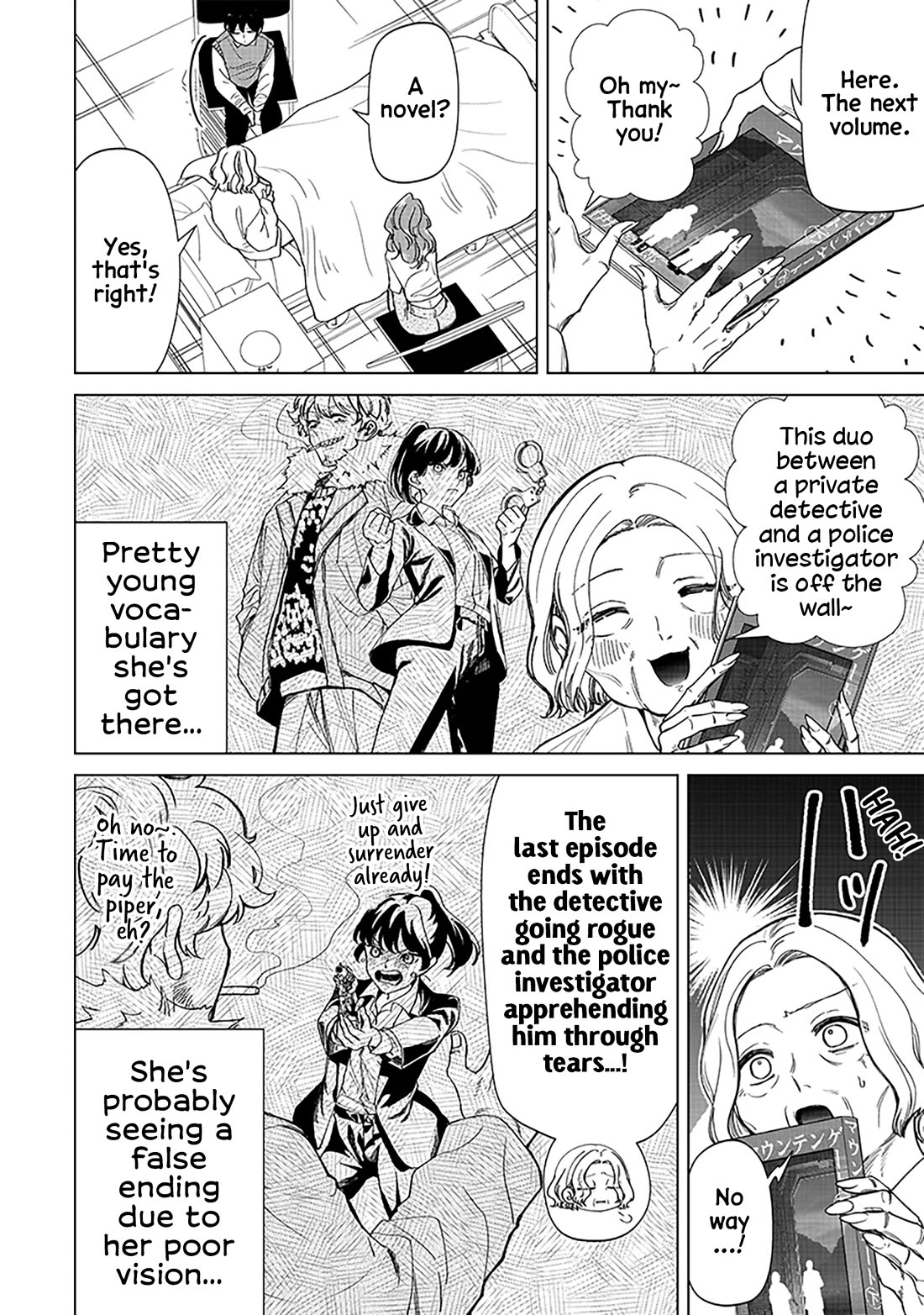 The Gals Who Always Say Insane Things: My Daily Life at a Private Paranormal High School Chapter 26 page 10 - Chapter 26: Seeing the future kinda deal (1st half)