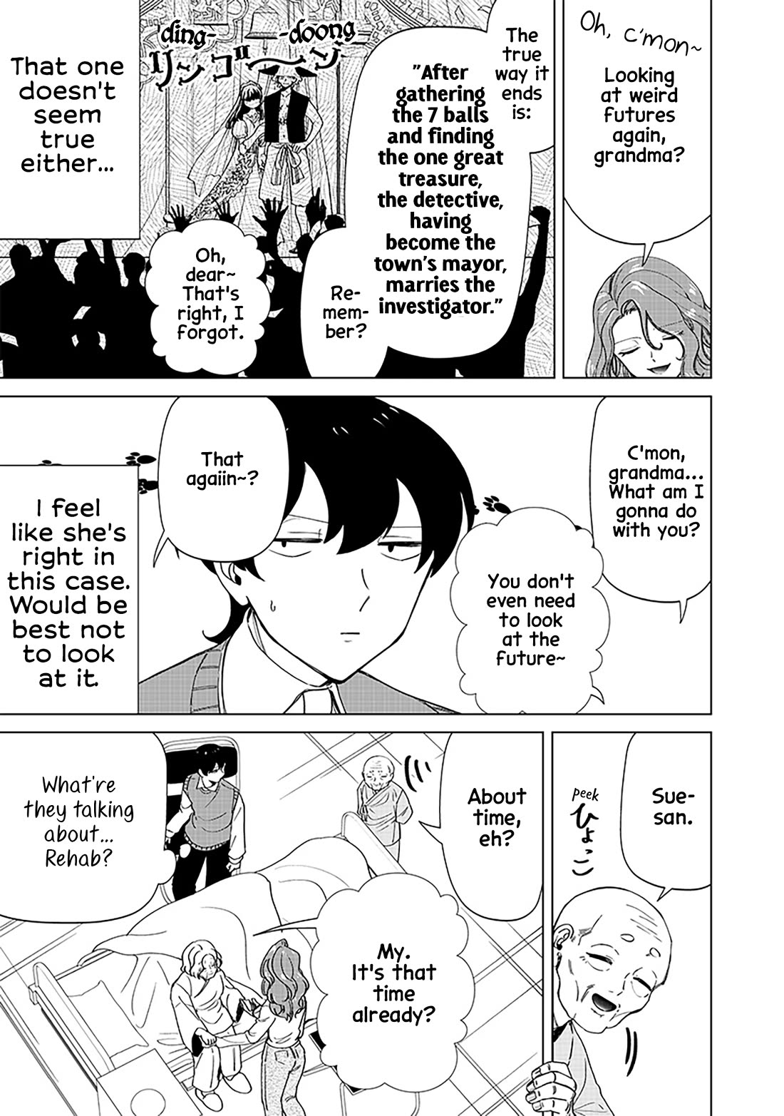 The Gals Who Always Say Insane Things: My Daily Life at a Private Paranormal High School Chapter 26 page 11 - Chapter 26: Seeing the future kinda deal (1st half)