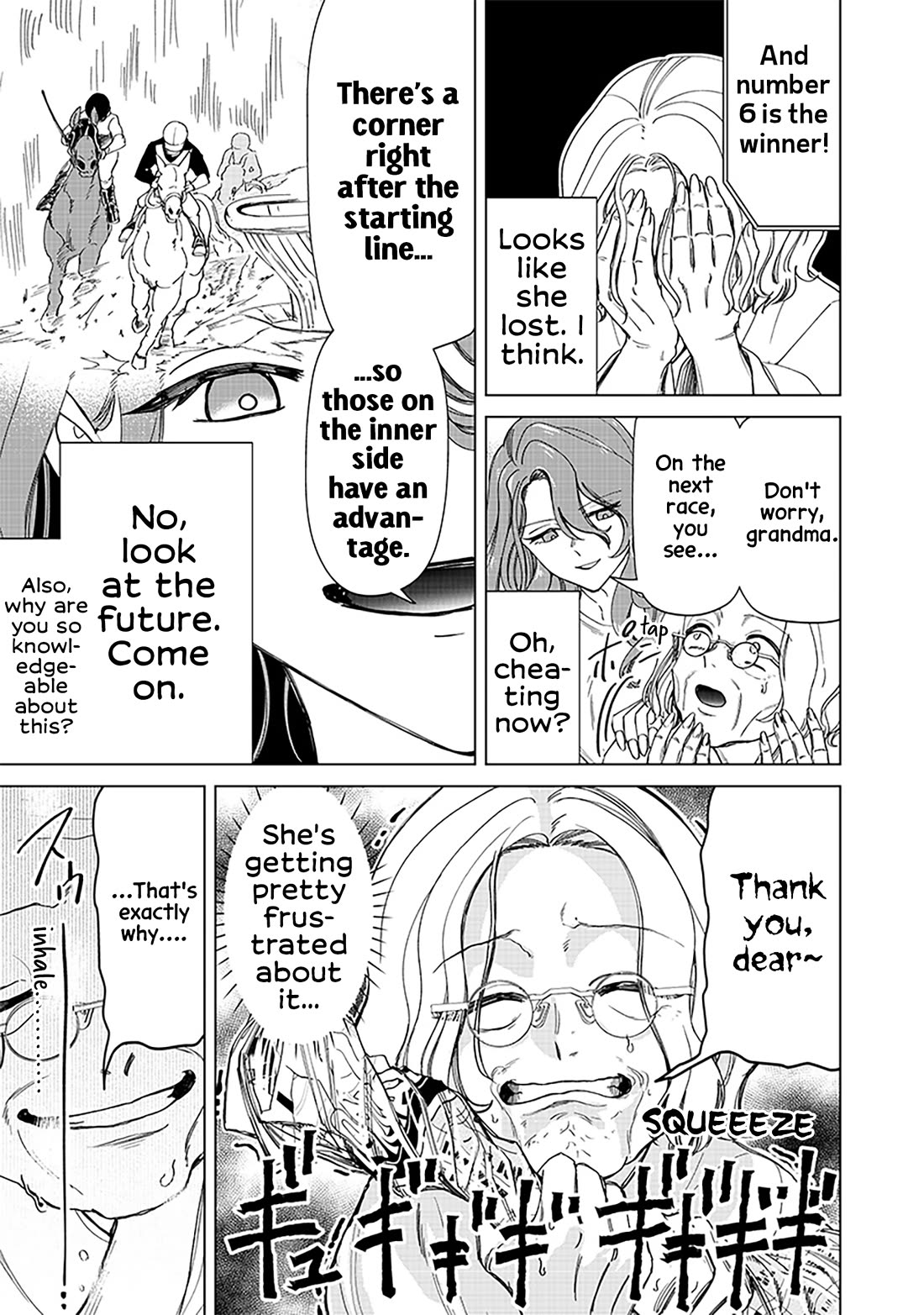 The Gals Who Always Say Insane Things: My Daily Life at a Private Paranormal High School Chapter 26 page 13 - Chapter 26: Seeing the future kinda deal (1st half)