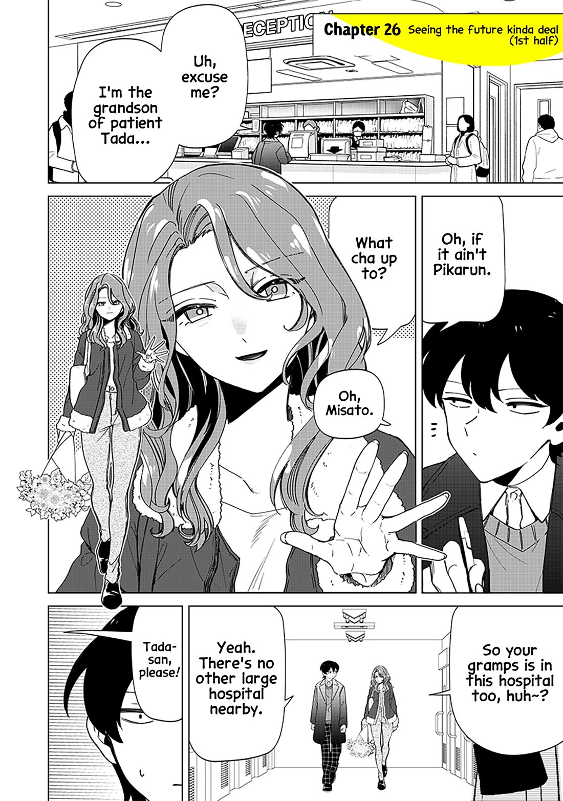 The Gals Who Always Say Insane Things: My Daily Life at a Private Paranormal High School Chapter 26 page 2 - Chapter 26: Seeing the future kinda deal (1st half)