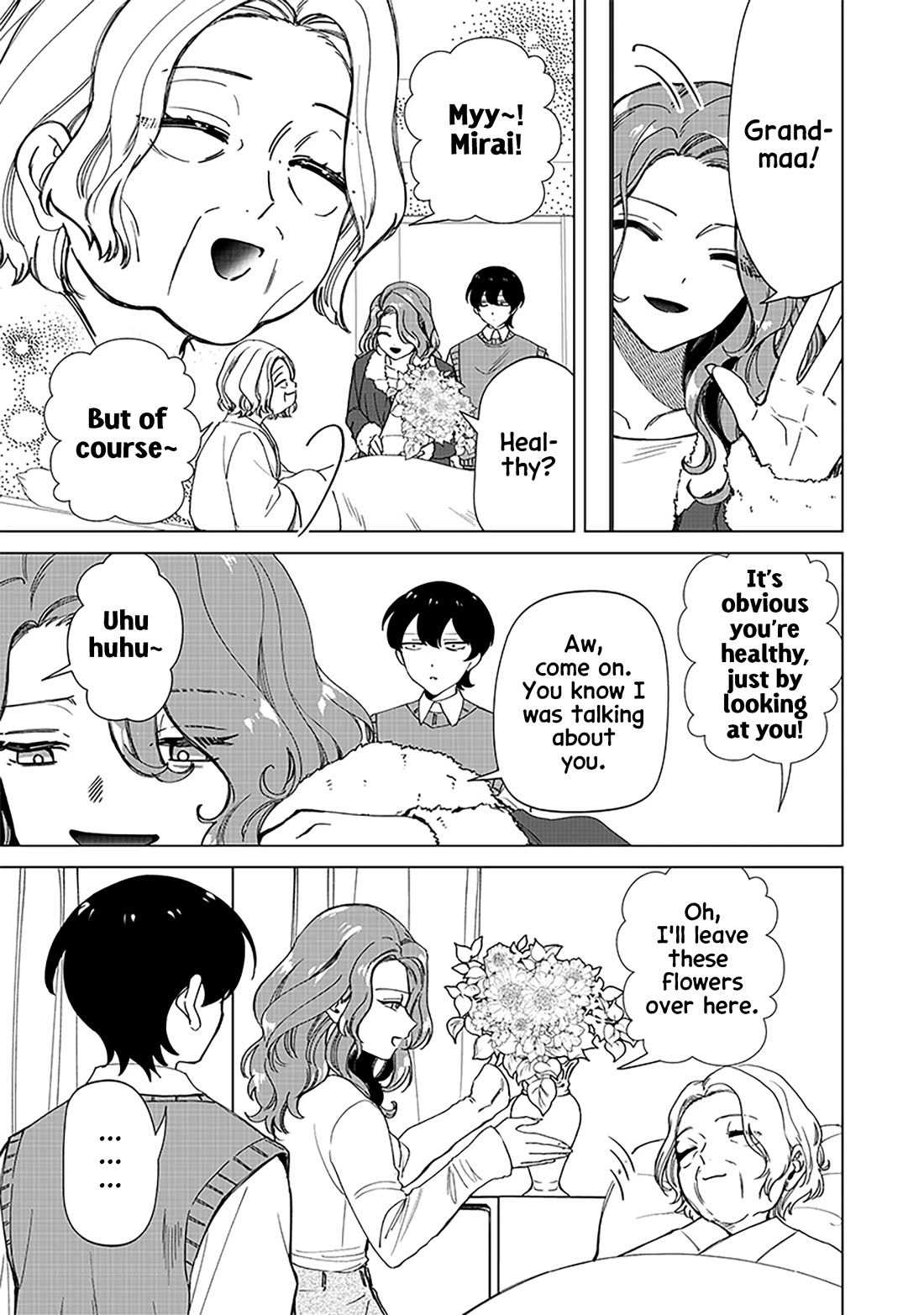 The Gals Who Always Say Insane Things: My Daily Life at a Private Paranormal High School Chapter 26 page 7 - Chapter 26: Seeing the future kinda deal (1st half)