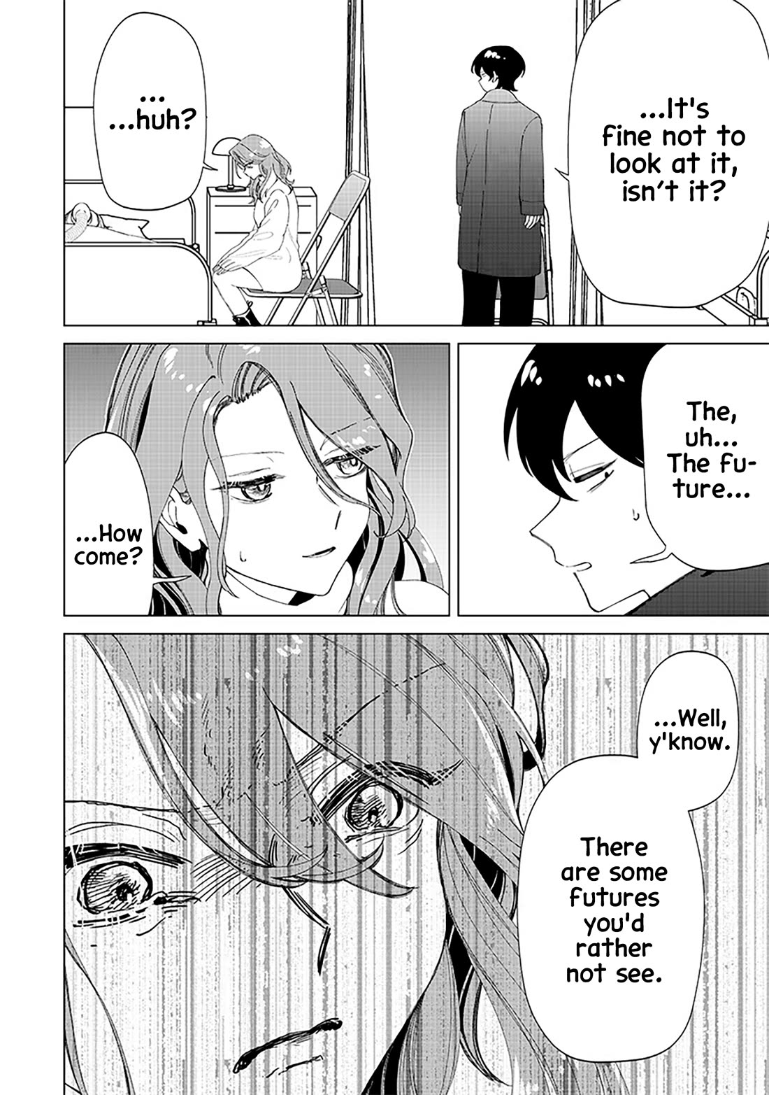 The Gals Who Always Say Insane Things: My Daily Life at a Private Paranormal High School Chapter 27 page 10 - Chapter 27: Seeing the future kinda deal (2nd half)