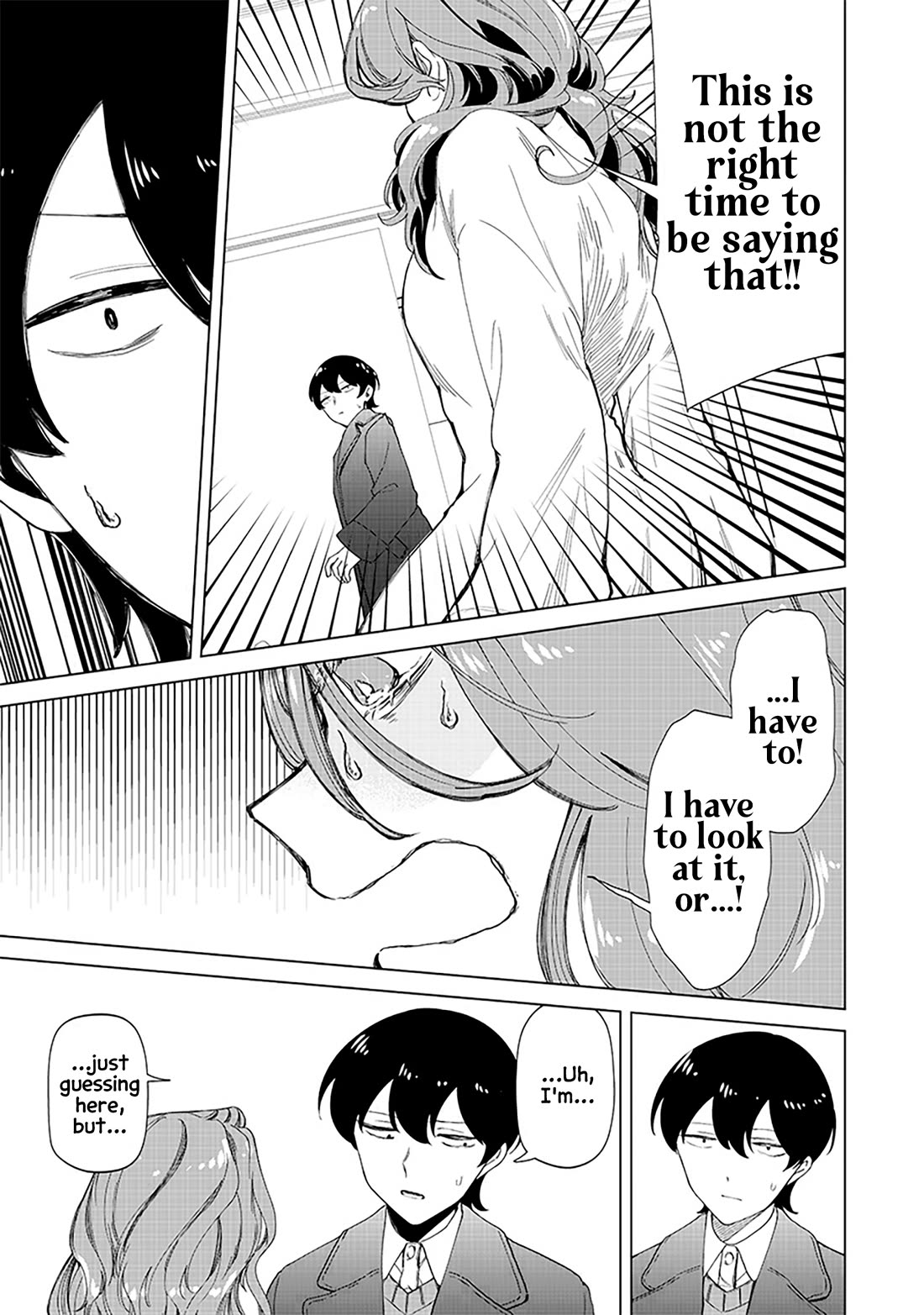 The Gals Who Always Say Insane Things: My Daily Life at a Private Paranormal High School Chapter 27 page 11 - Chapter 27: Seeing the future kinda deal (2nd half)