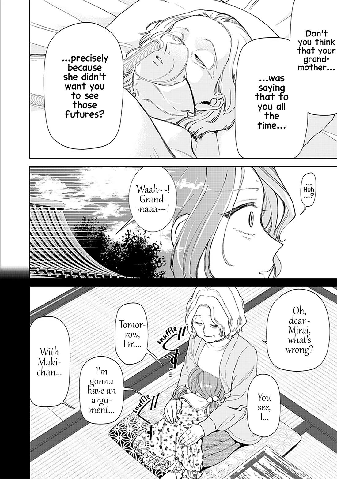 The Gals Who Always Say Insane Things: My Daily Life at a Private Paranormal High School Chapter 27 page 12 - Chapter 27: Seeing the future kinda deal (2nd half)