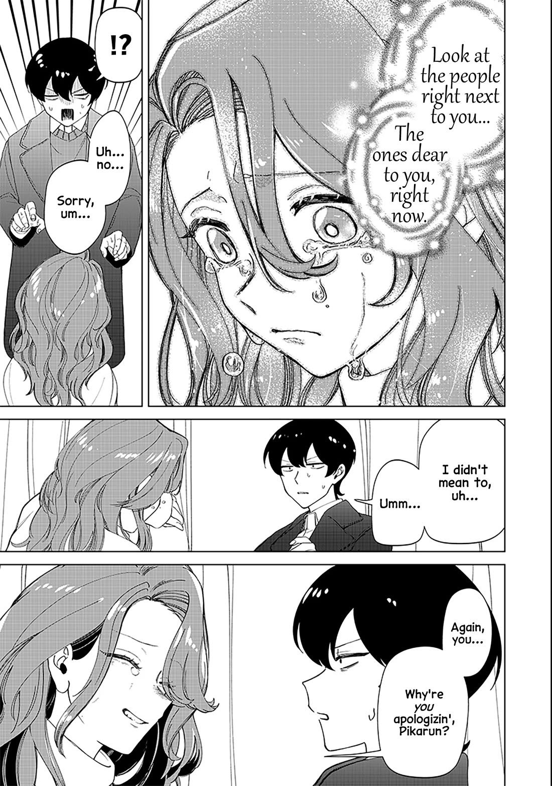 The Gals Who Always Say Insane Things: My Daily Life at a Private Paranormal High School Chapter 27 page 15 - Chapter 27: Seeing the future kinda deal (2nd half)