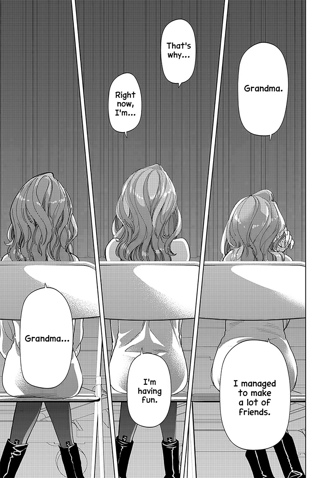 The Gals Who Always Say Insane Things: My Daily Life at a Private Paranormal High School Chapter 27 page 19 - Chapter 27: Seeing the future kinda deal (2nd half)