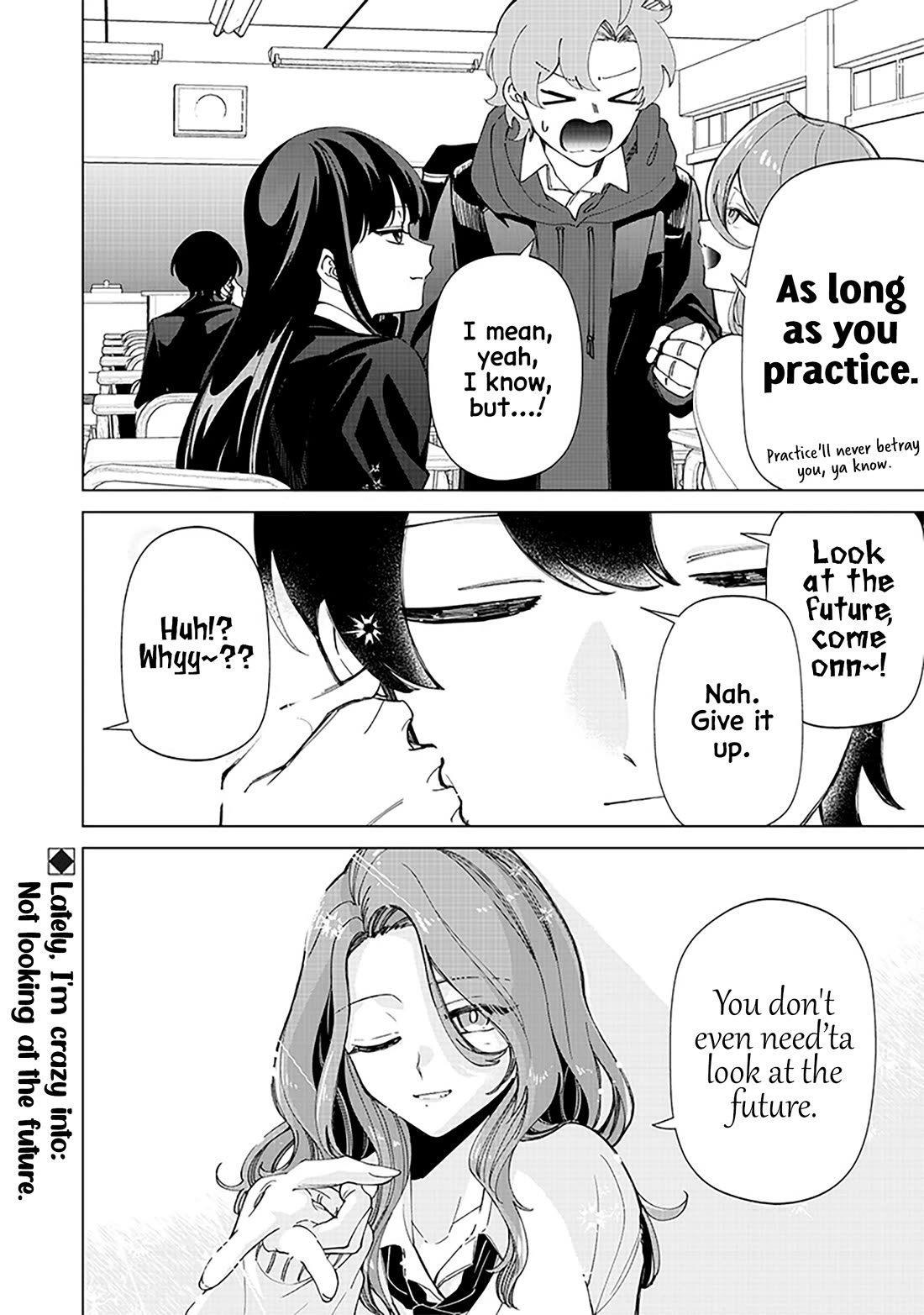 The Gals Who Always Say Insane Things: My Daily Life at a Private Paranormal High School Chapter 27 page 26 - Chapter 27: Seeing the future kinda deal (2nd half)