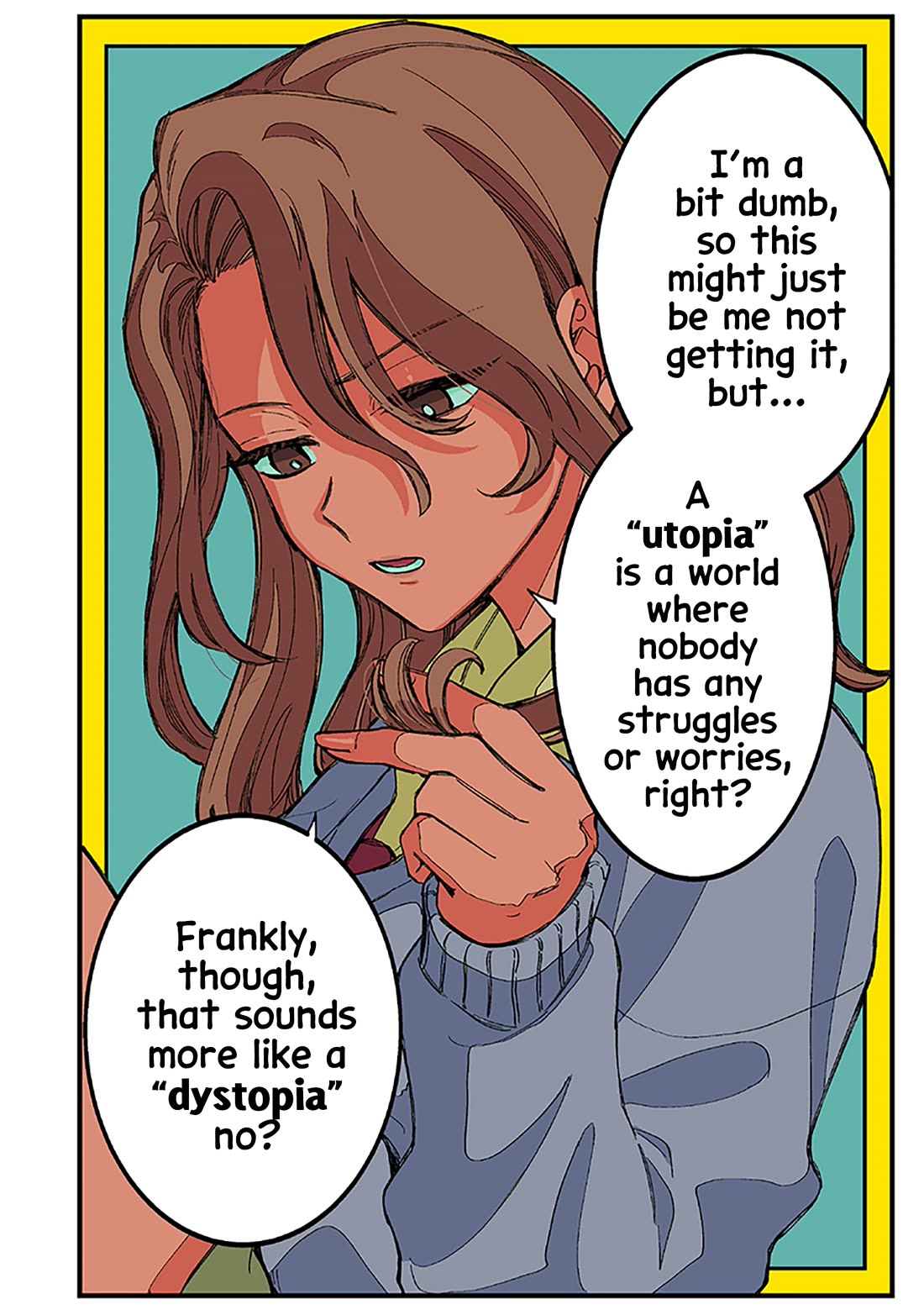 The Gals Who Always Say Insane Things: My Daily Life at a Private Paranormal High School Chapter 28.5 page 1 - Chapter 28.5: Suspended publication special illustration