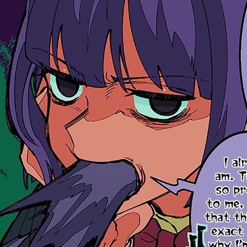The Gals Who Always Say Insane Things: My Daily Life at a Private Paranormal High School Chapter 28.5: Suspended publication special illustration cover
