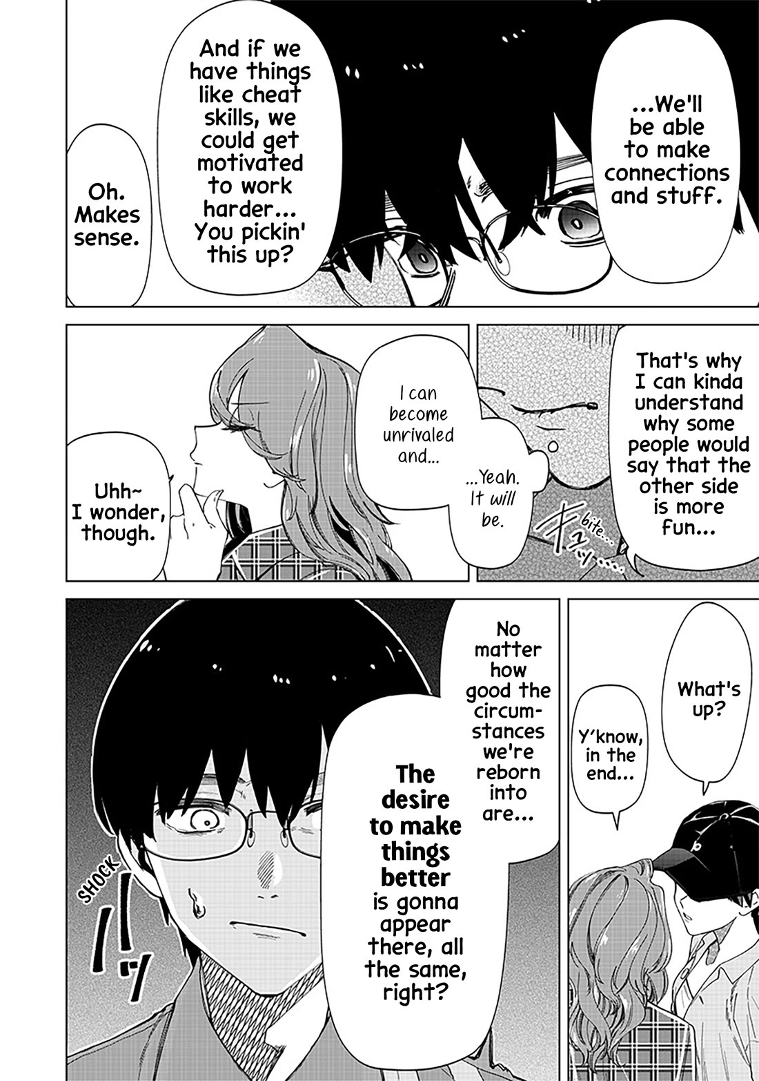 The Gals Who Always Say Insane Things: My Daily Life at a Private Paranormal High School Chapter 29 page 12 - Chapter 29: Going to another world kinda deal