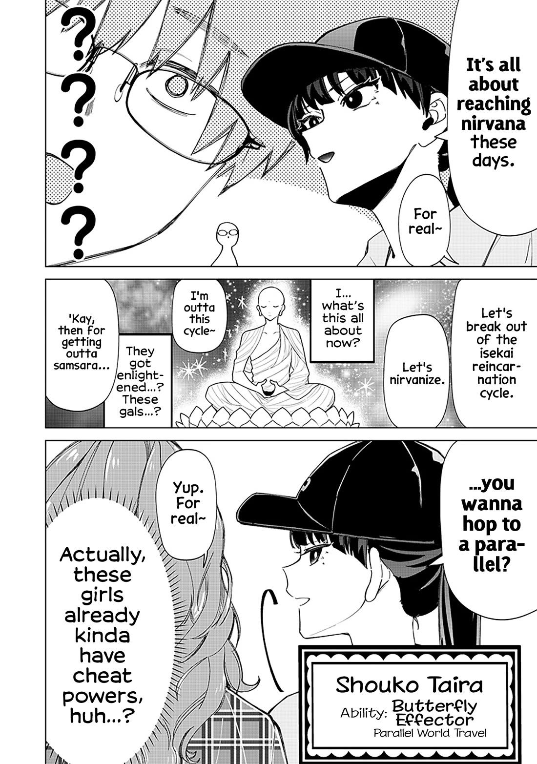 The Gals Who Always Say Insane Things: My Daily Life at a Private Paranormal High School Chapter 29 page 14 - Chapter 29: Going to another world kinda deal