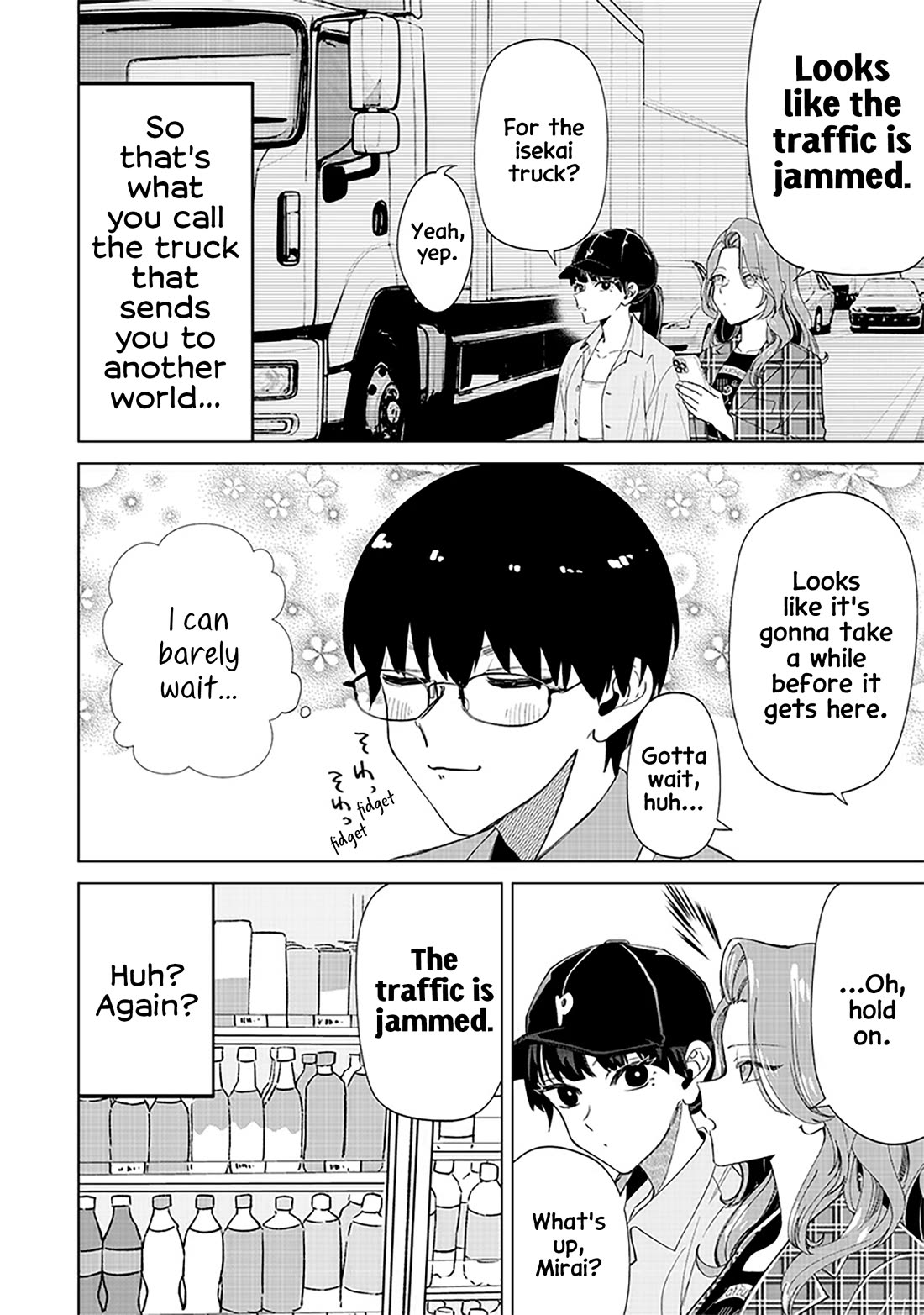 The Gals Who Always Say Insane Things: My Daily Life at a Private Paranormal High School Chapter 29 page 4 - Chapter 29: Going to another world kinda deal