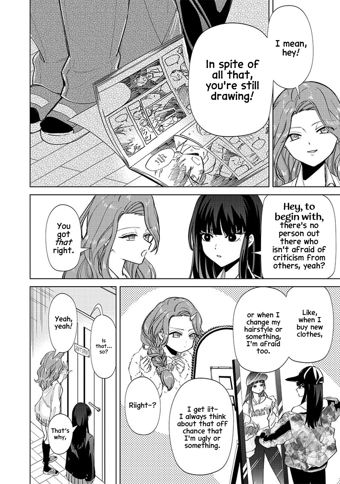 The Gals Who Always Say Insane Things: My Daily Life at a Private Paranormal High School Chapter 3 page 11 - Chapter 3: Strict with otaku, but still gentle with them kinda deal