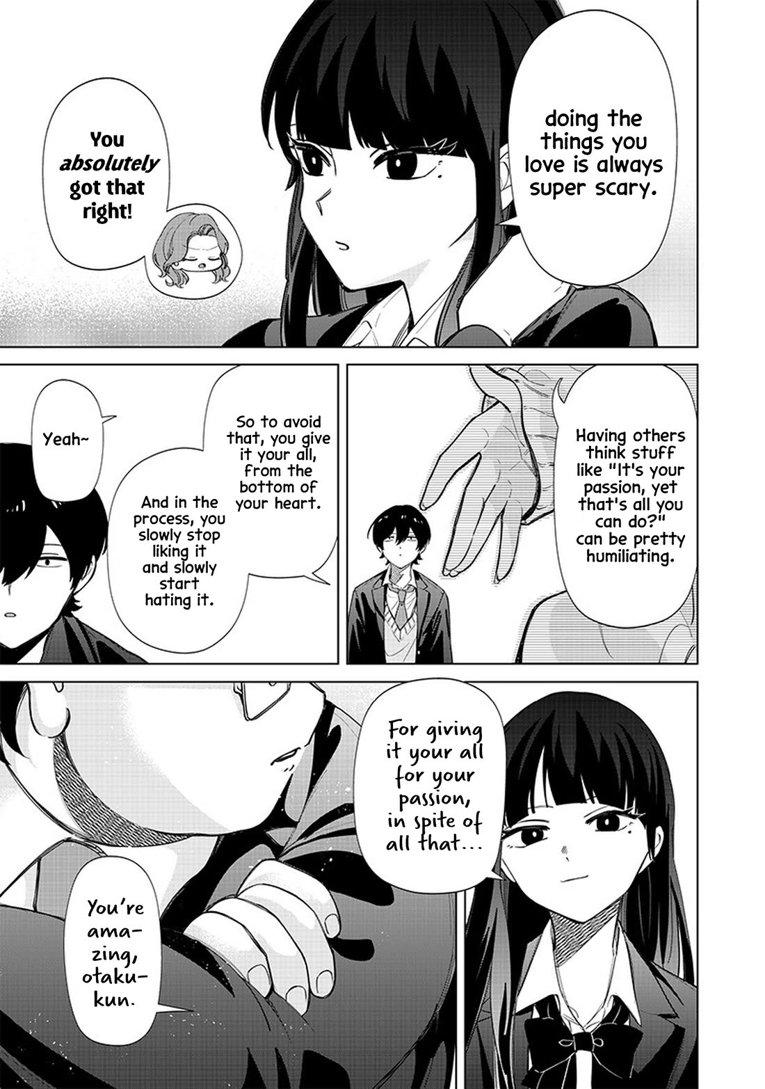 The Gals Who Always Say Insane Things: My Daily Life at a Private Paranormal High School Chapter 3 page 12 - Chapter 3: Strict with otaku, but still gentle with them kinda deal