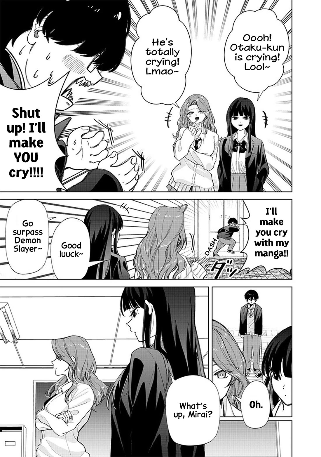 The Gals Who Always Say Insane Things: My Daily Life at a Private Paranormal High School Chapter 3 page 14 - Chapter 3: Strict with otaku, but still gentle with them kinda deal