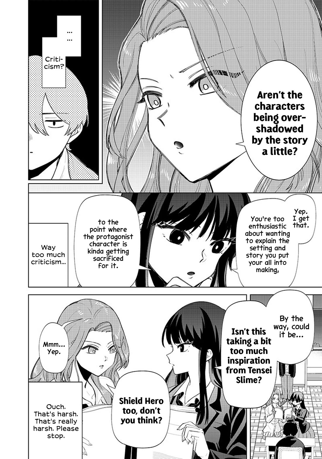 The Gals Who Always Say Insane Things: My Daily Life at a Private Paranormal High School Chapter 3 page 7 - Chapter 3: Strict with otaku, but still gentle with them kinda deal