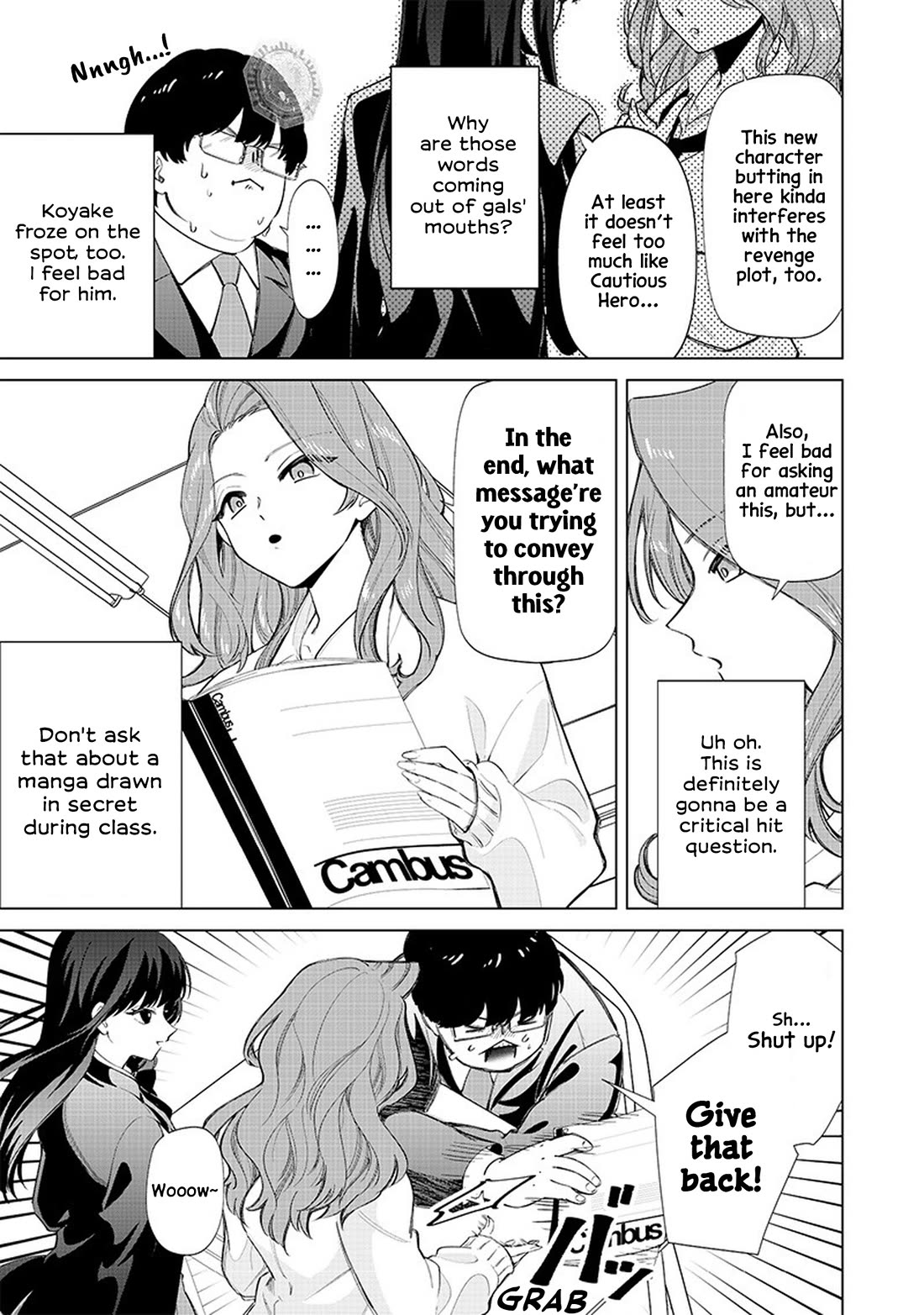 The Gals Who Always Say Insane Things: My Daily Life at a Private Paranormal High School Chapter 3 page 8 - Chapter 3: Strict with otaku, but still gentle with them kinda deal