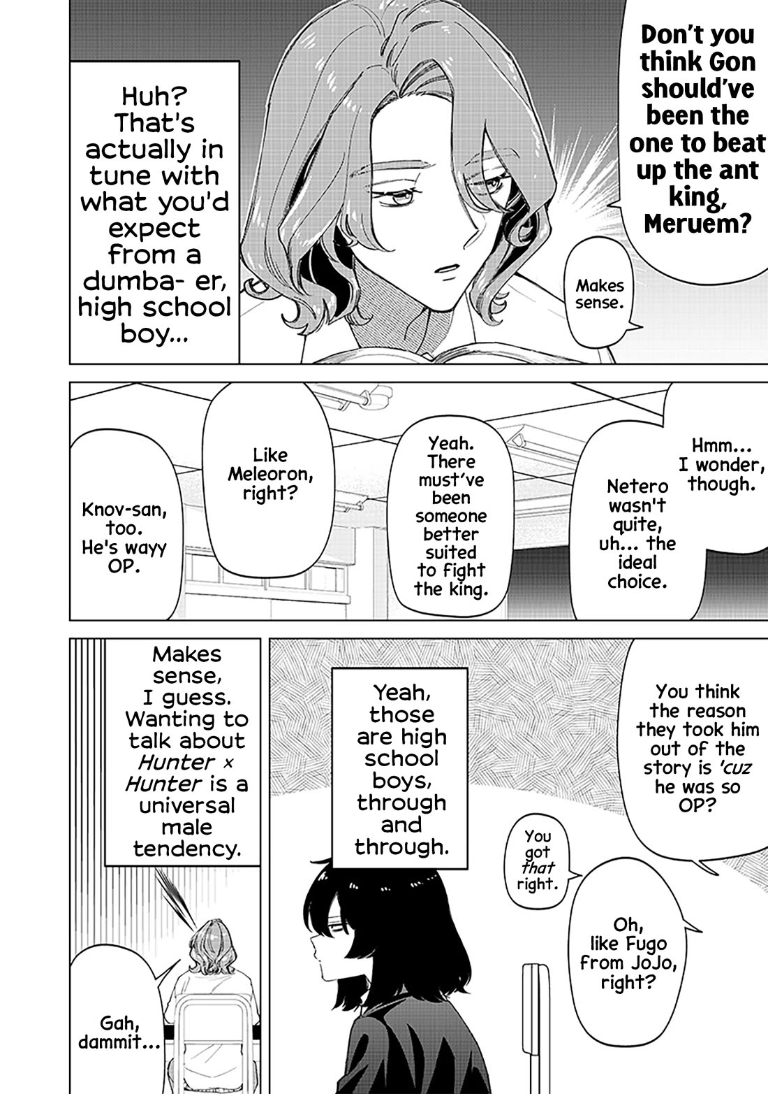 The Gals Who Always Say Insane Things: My Daily Life at a Private Paranormal High School Chapter 30 page 10 - Chapter 30: Getting reversed kinda deal
