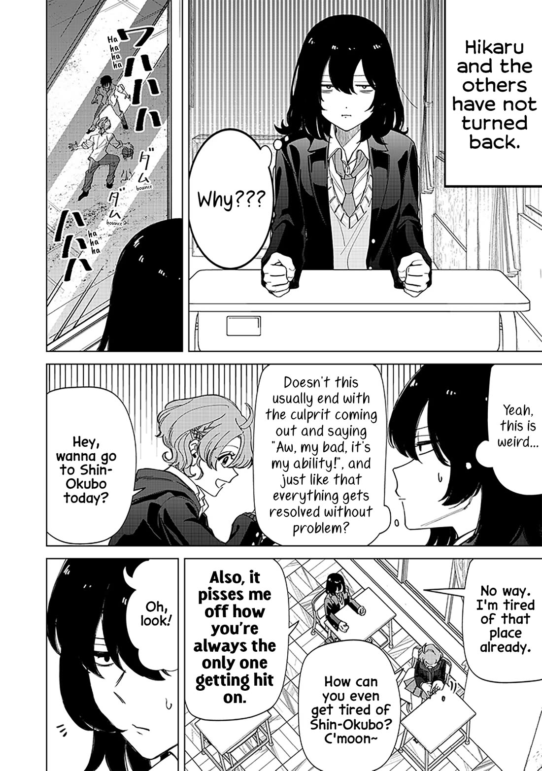 The Gals Who Always Say Insane Things: My Daily Life at a Private Paranormal High School Chapter 30 page 16 - Chapter 30: Getting reversed kinda deal