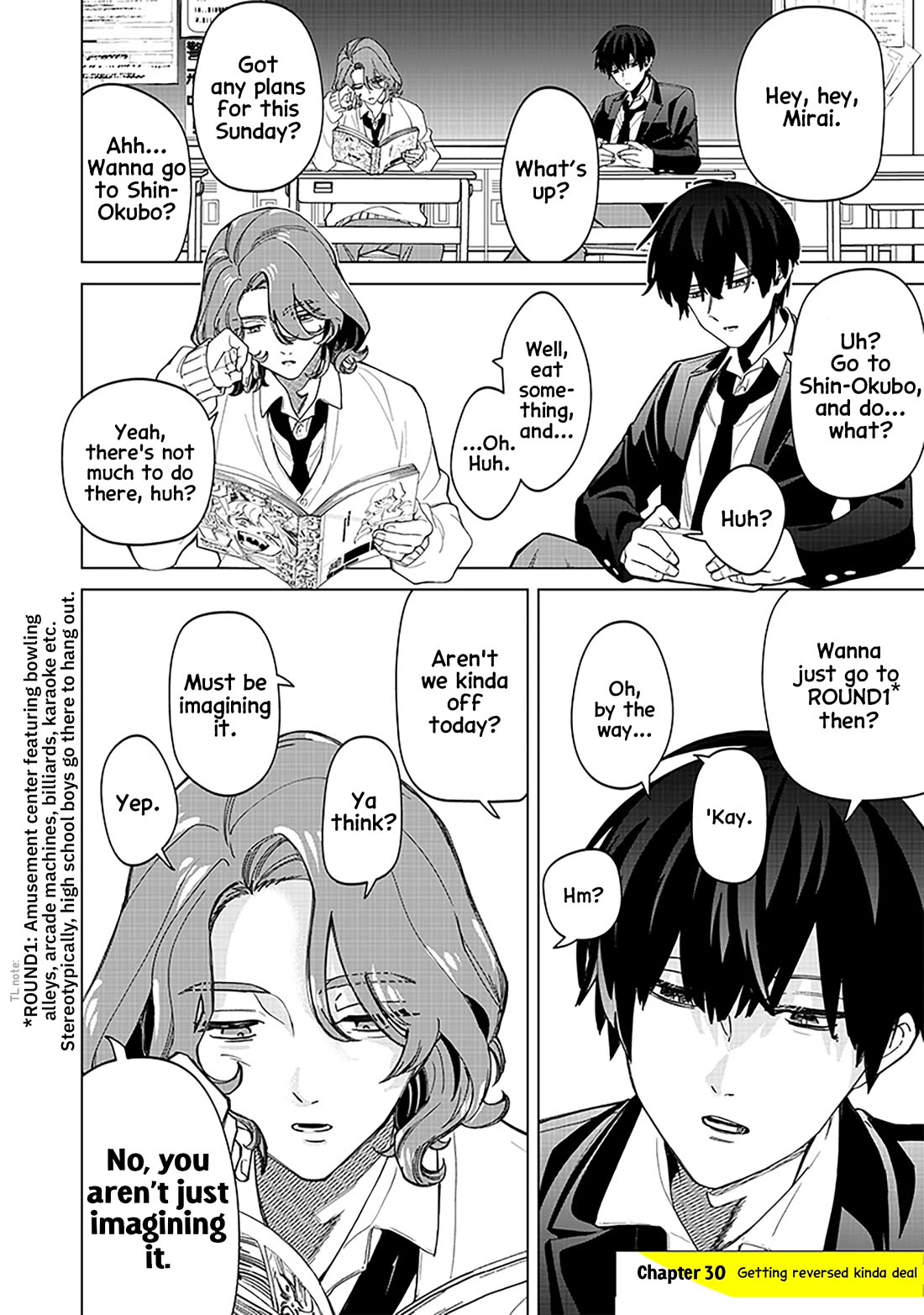 The Gals Who Always Say Insane Things: My Daily Life at a Private Paranormal High School Chapter 30 page 2 - Chapter 30: Getting reversed kinda deal
