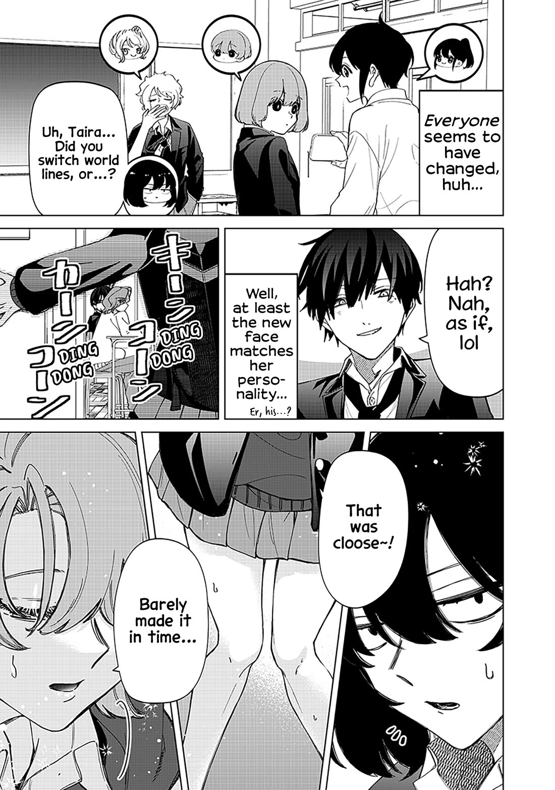 The Gals Who Always Say Insane Things: My Daily Life at a Private Paranormal High School Chapter 30 page 5 - Chapter 30: Getting reversed kinda deal
