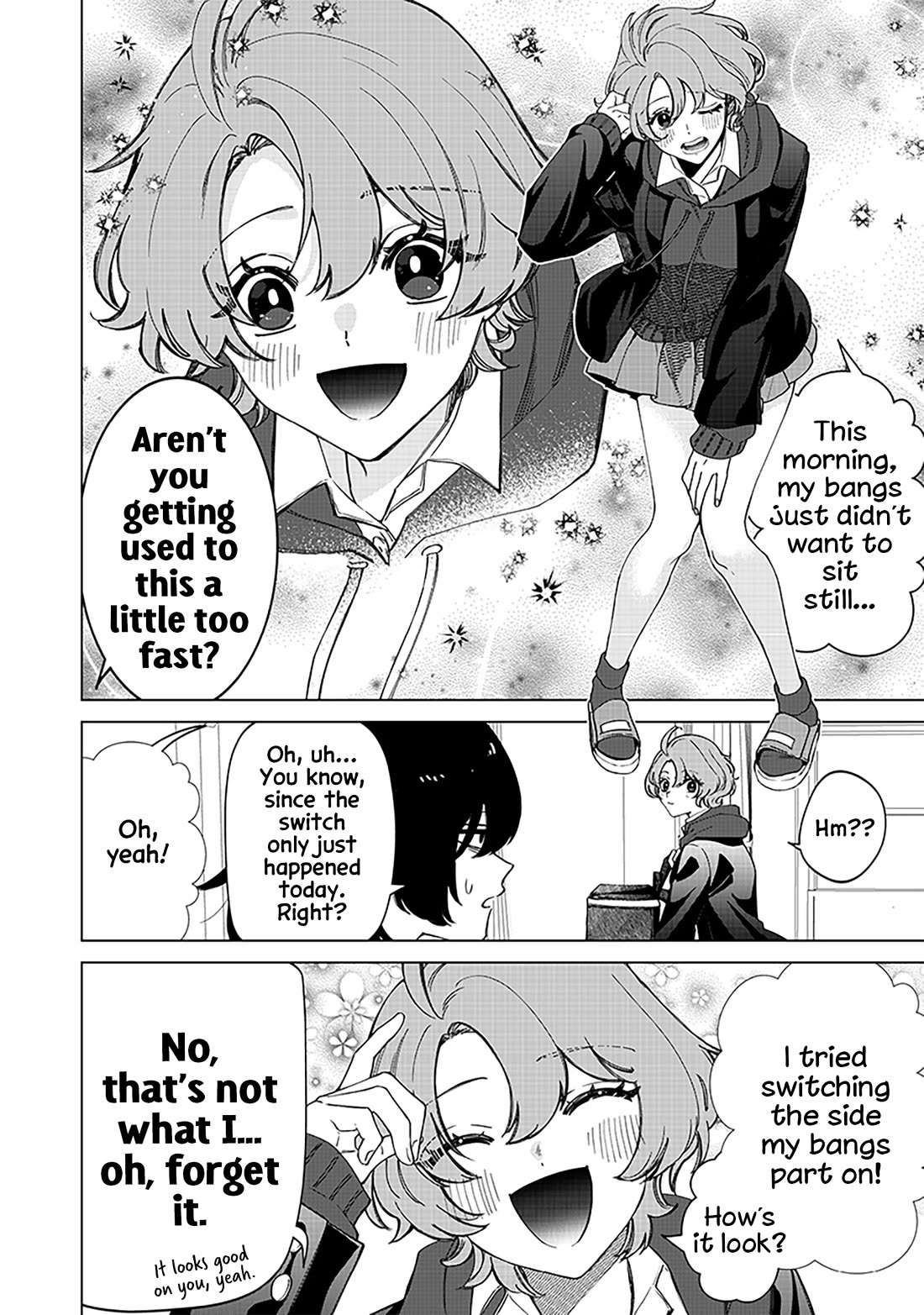 The Gals Who Always Say Insane Things: My Daily Life at a Private Paranormal High School Chapter 30 page 6 - Chapter 30: Getting reversed kinda deal