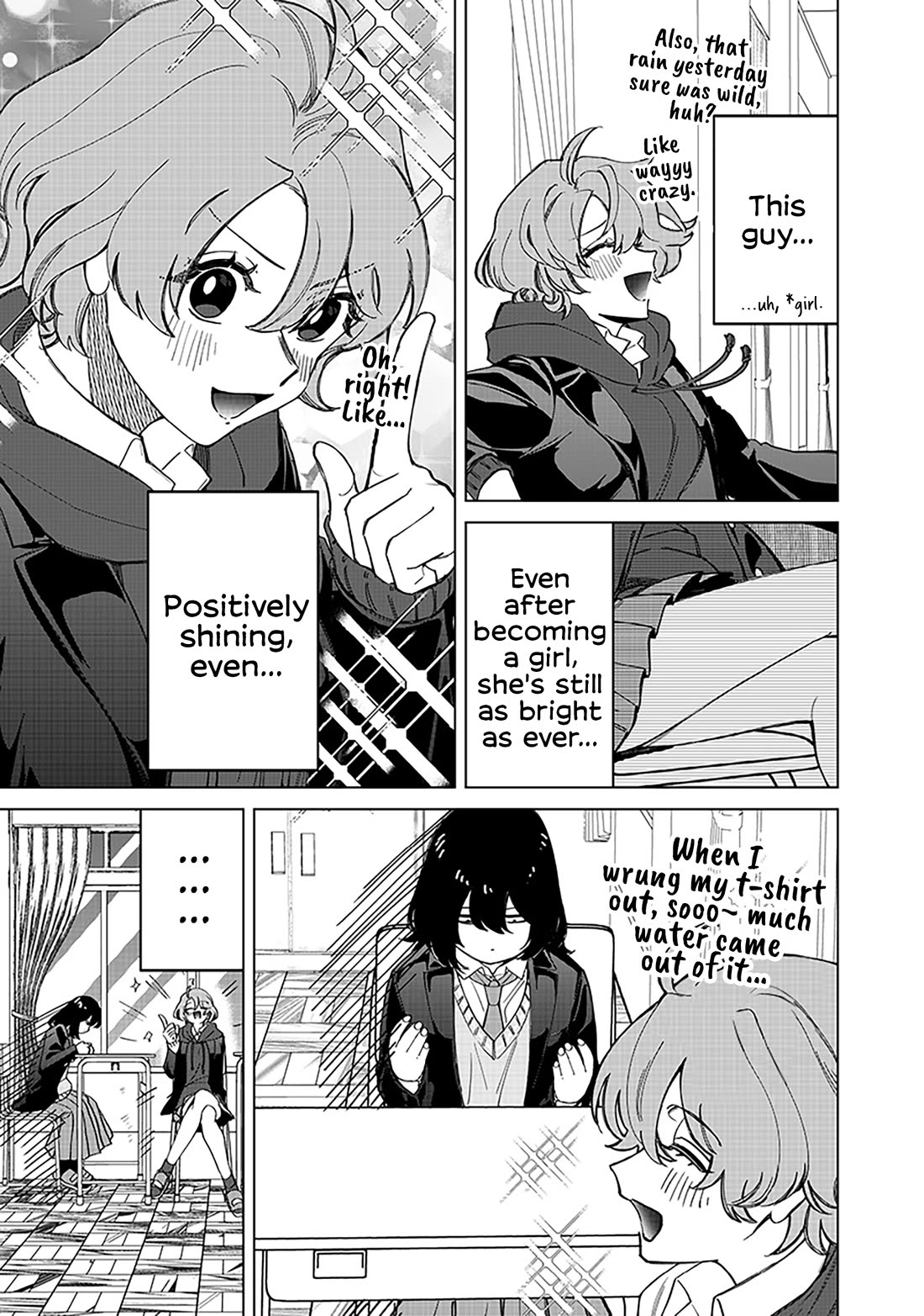 The Gals Who Always Say Insane Things: My Daily Life at a Private Paranormal High School Chapter 30 page 7 - Chapter 30: Getting reversed kinda deal