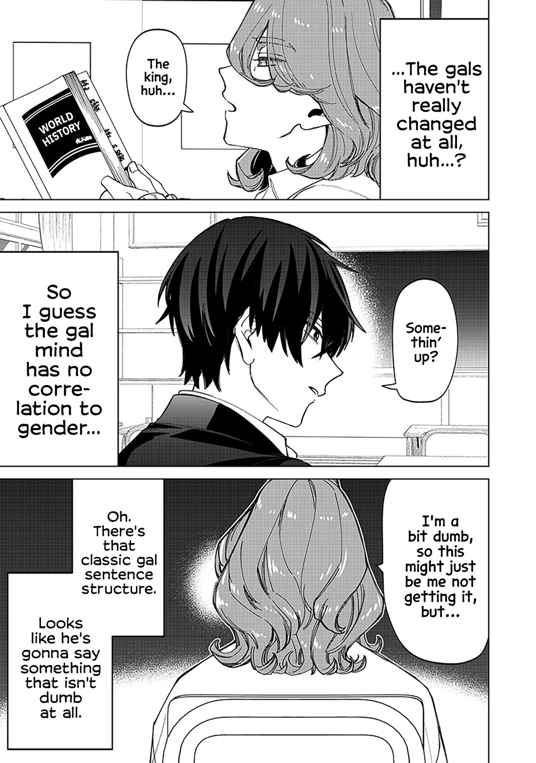 The Gals Who Always Say Insane Things: My Daily Life at a Private Paranormal High School Chapter 30 page 9 - Chapter 30: Getting reversed kinda deal