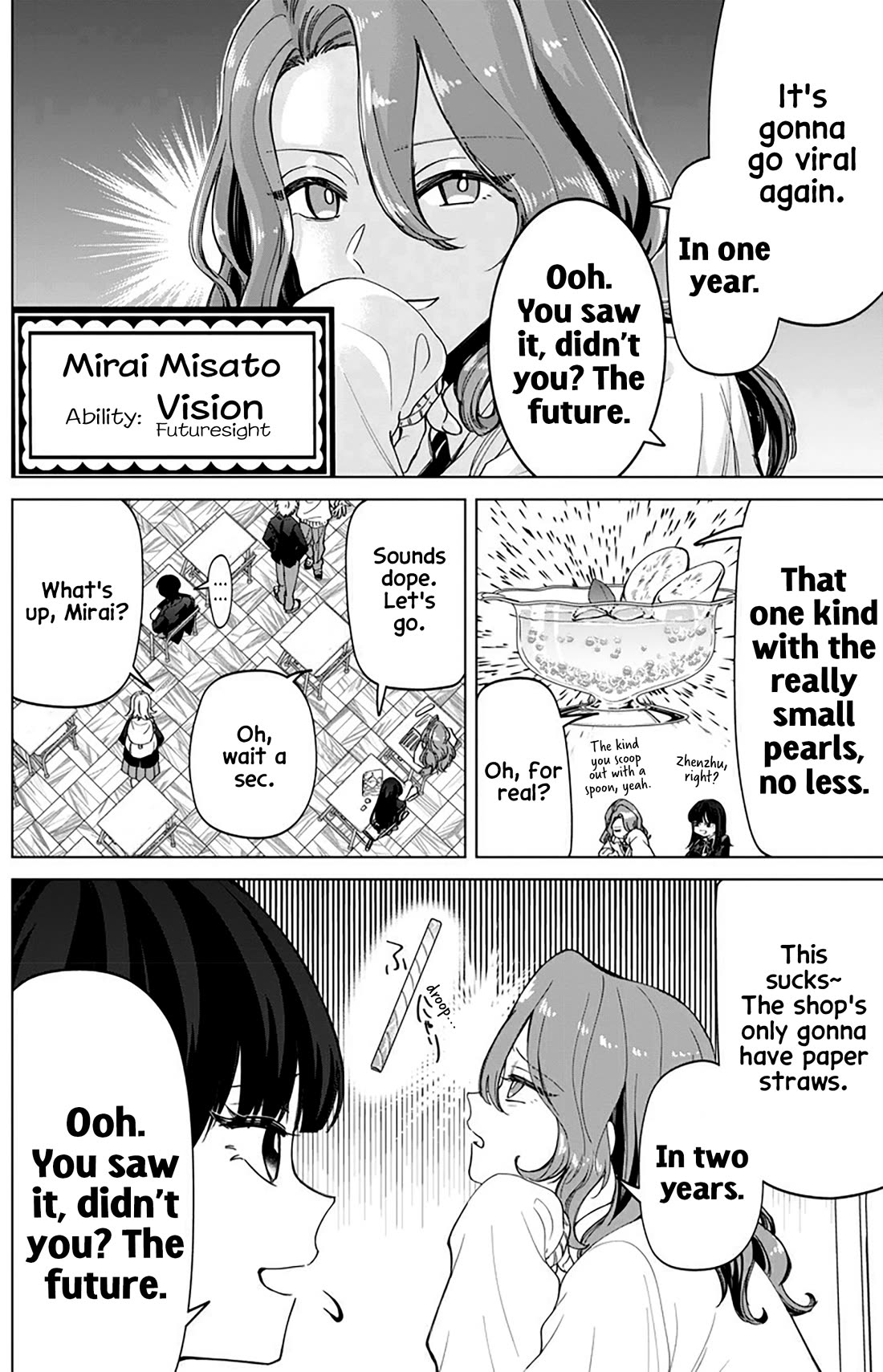 The Gals Who Always Say Insane Things: My Daily Life at a Private Paranormal High School Chapter 31.5 page 2 - Chapter 31.5: Special Edition: Reintroductory Chapter