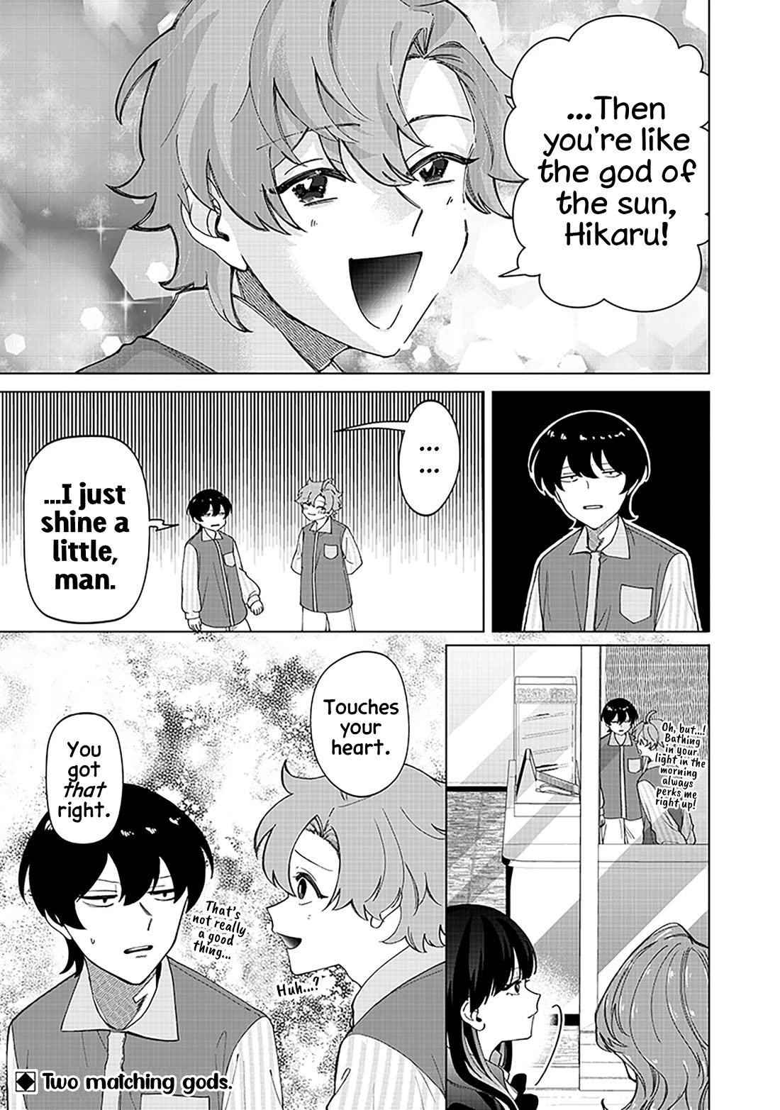 The Gals Who Always Say Insane Things: My Daily Life at a Private Paranormal High School Chapter 31 page 19 - Chapter 31: Serving customers kinda deal