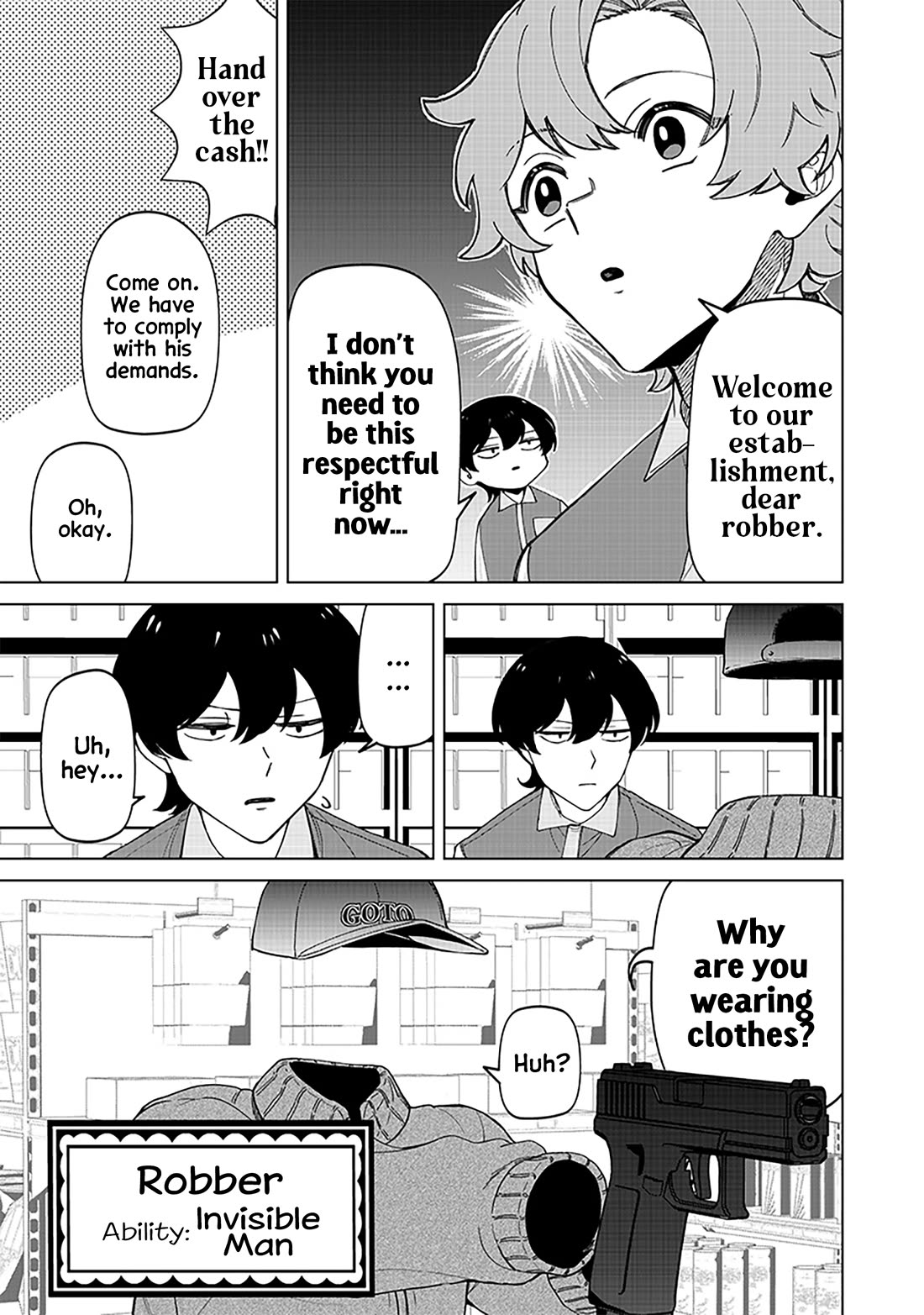The Gals Who Always Say Insane Things: My Daily Life at a Private Paranormal High School Chapter 31 page 5 - Chapter 31: Serving customers kinda deal