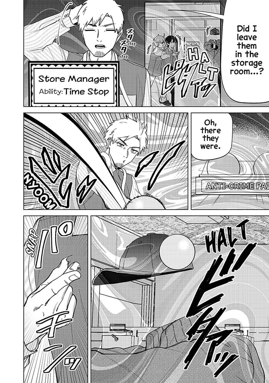 The Gals Who Always Say Insane Things: My Daily Life at a Private Paranormal High School Chapter 31 page 8 - Chapter 31: Serving customers kinda deal