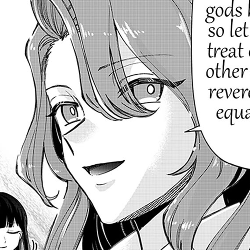 The Gals Who Always Say Insane Things: My Daily Life at a Private Paranormal High School Chapter 31: Serving customers kinda deal cover