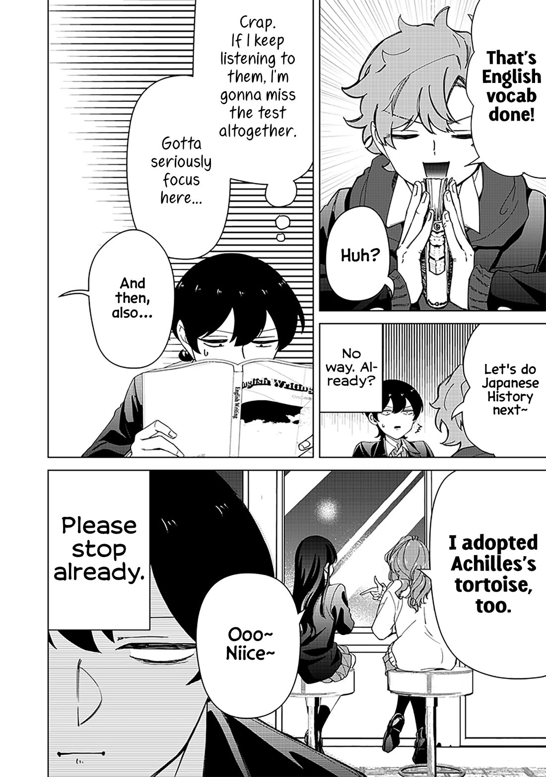 The Gals Who Always Say Insane Things: My Daily Life at a Private Paranormal High School Chapter 32 page 10 - Chapter 32: Adopting Schrödinger's cat kinda deal