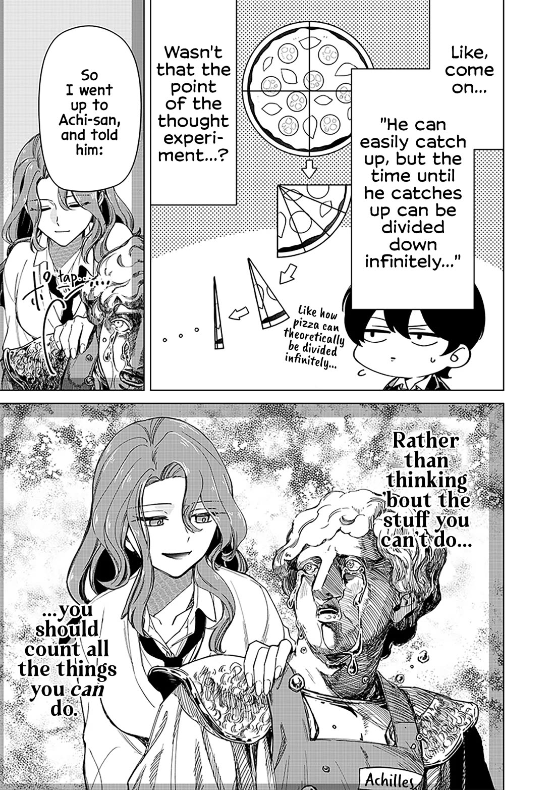 The Gals Who Always Say Insane Things: My Daily Life at a Private Paranormal High School Chapter 32 page 13 - Chapter 32: Adopting Schrödinger's cat kinda deal