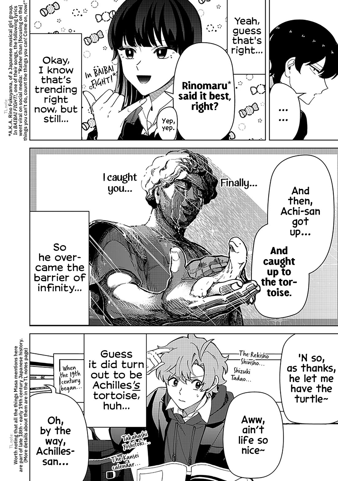 The Gals Who Always Say Insane Things: My Daily Life at a Private Paranormal High School Chapter 32 page 14 - Chapter 32: Adopting Schrödinger's cat kinda deal
