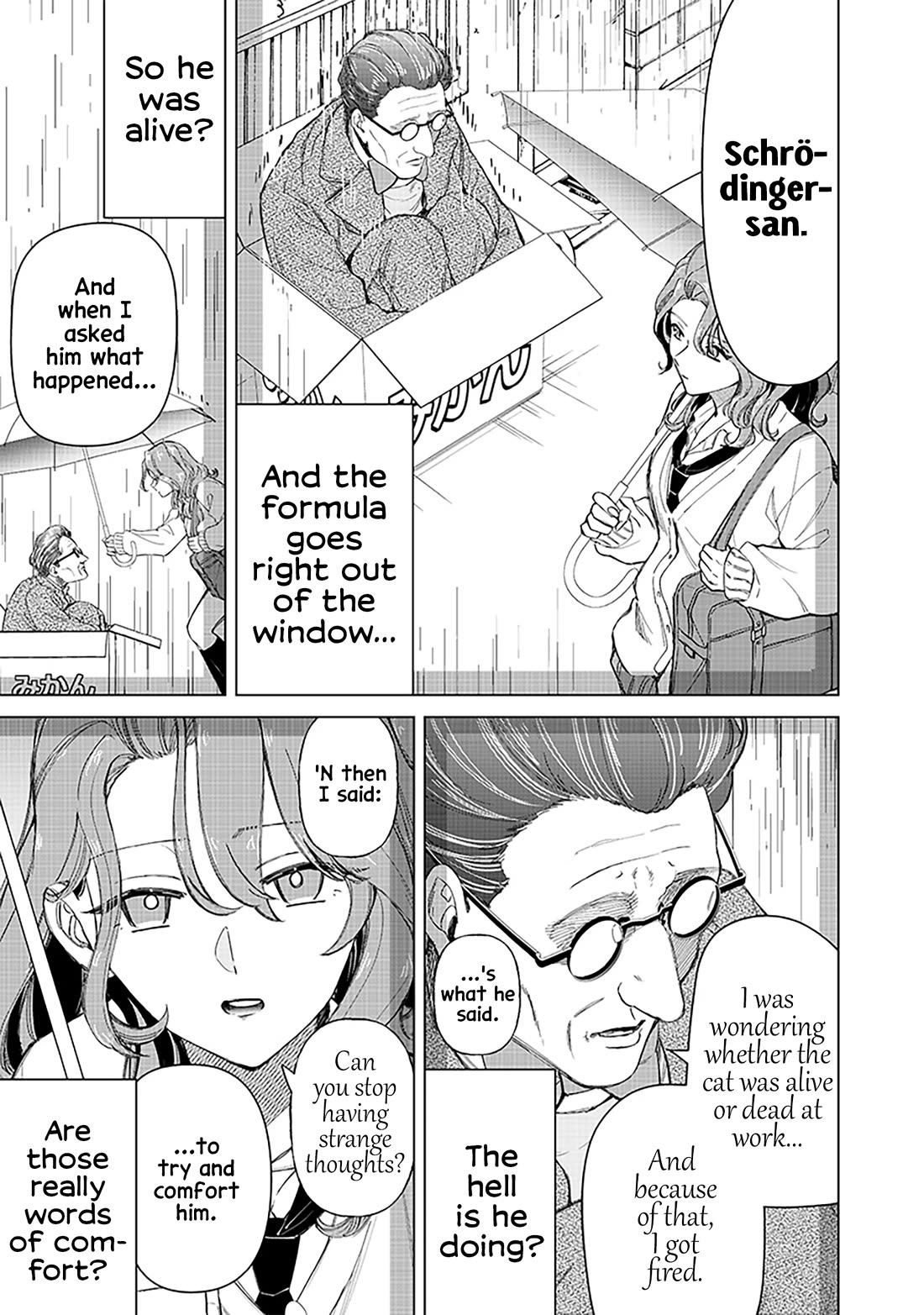 The Gals Who Always Say Insane Things: My Daily Life at a Private Paranormal High School Chapter 32 page 5 - Chapter 32: Adopting Schrödinger's cat kinda deal