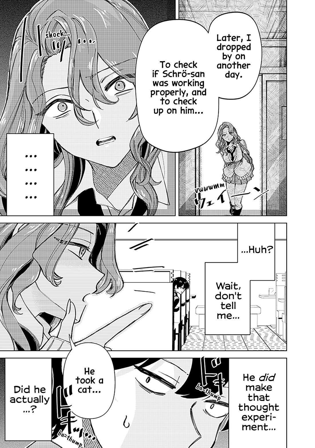 The Gals Who Always Say Insane Things: My Daily Life at a Private Paranormal High School Chapter 32 page 7 - Chapter 32: Adopting Schrödinger's cat kinda deal