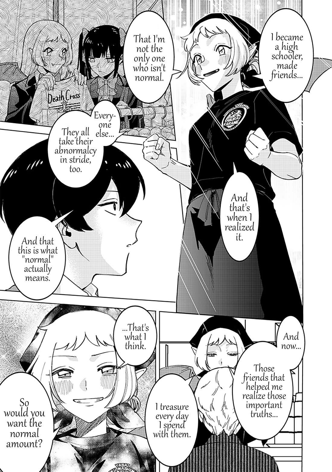 The Gals Who Always Say Insane Things: My Daily Life at a Private Paranormal High School Chapter 33 page 11 - Chapter 33: A vampire with tons of extra garlic kinda deal