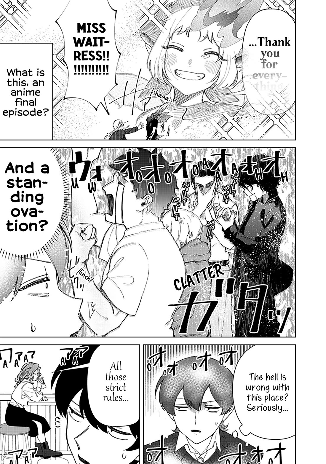 The Gals Who Always Say Insane Things: My Daily Life at a Private Paranormal High School Chapter 33 page 13 - Chapter 33: A vampire with tons of extra garlic kinda deal