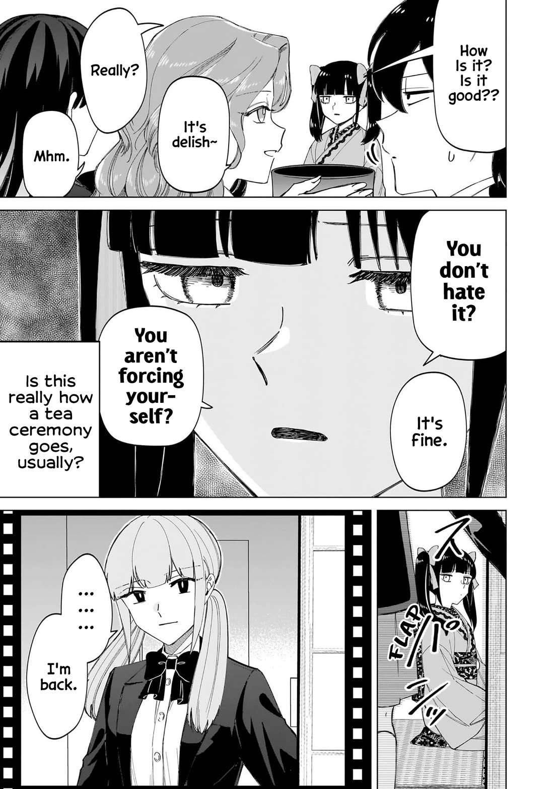 The Gals Who Always Say Insane Things: My Daily Life at a Private Paranormal High School Chapter 34 page 11 - Chapter 34: Following the path of tea kinda deal