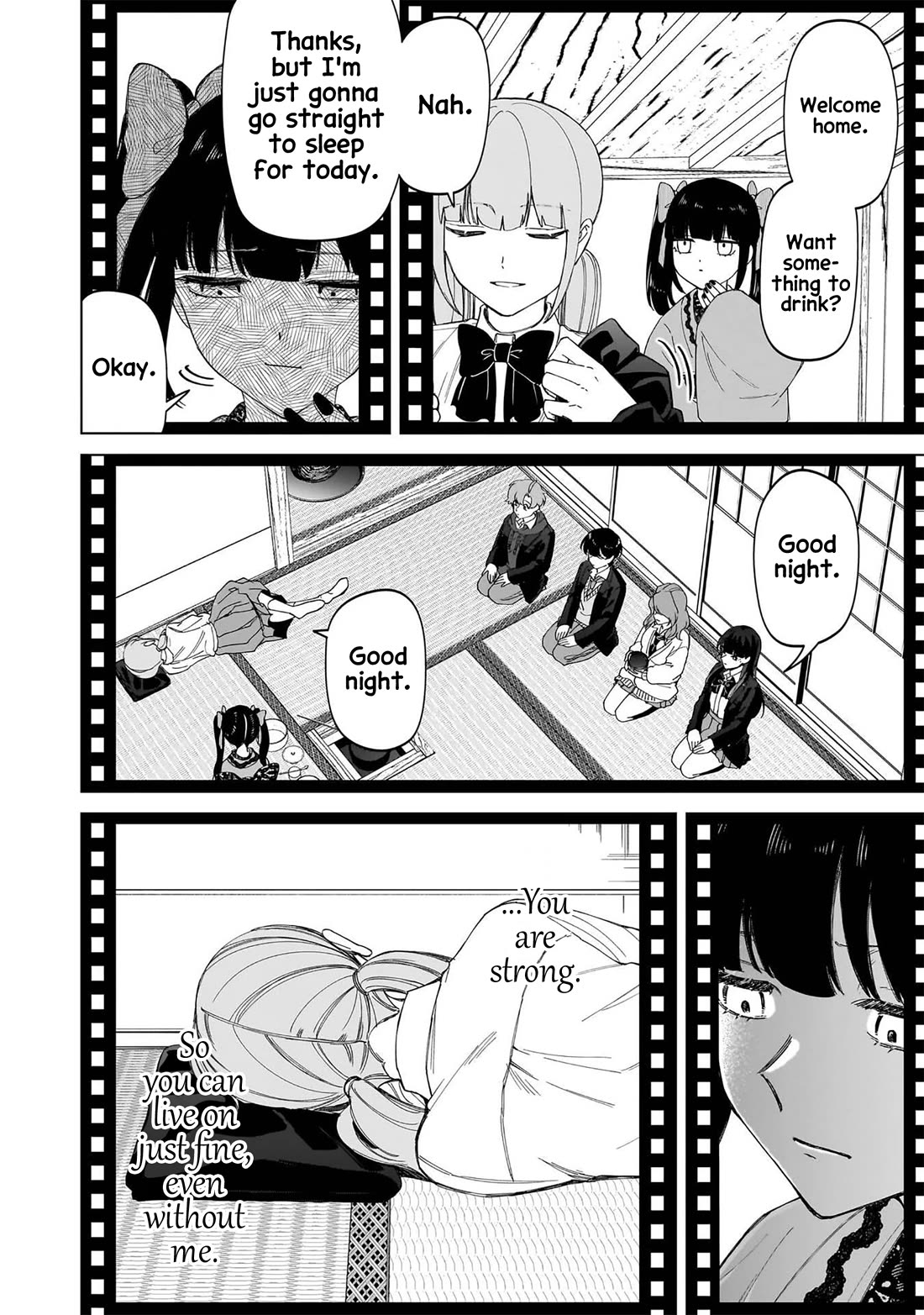 The Gals Who Always Say Insane Things: My Daily Life at a Private Paranormal High School Chapter 34 page 12 - Chapter 34: Following the path of tea kinda deal