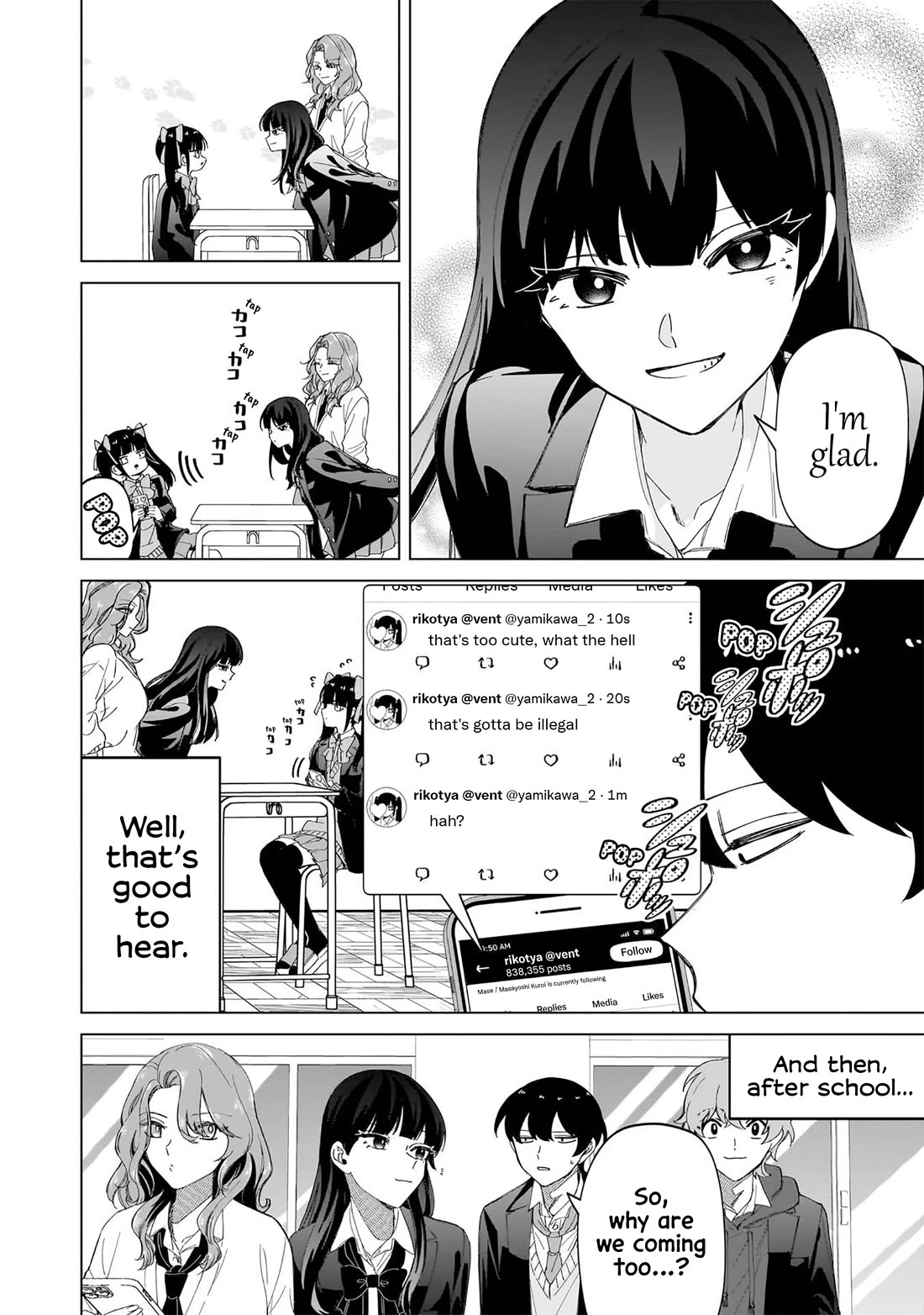 The Gals Who Always Say Insane Things: My Daily Life at a Private Paranormal High School Chapter 34 page 4 - Chapter 34: Following the path of tea kinda deal