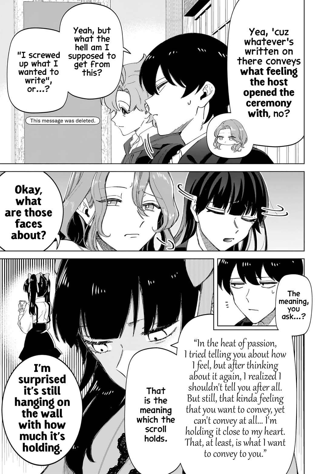 The Gals Who Always Say Insane Things: My Daily Life at a Private Paranormal High School Chapter 34 page 7 - Chapter 34: Following the path of tea kinda deal