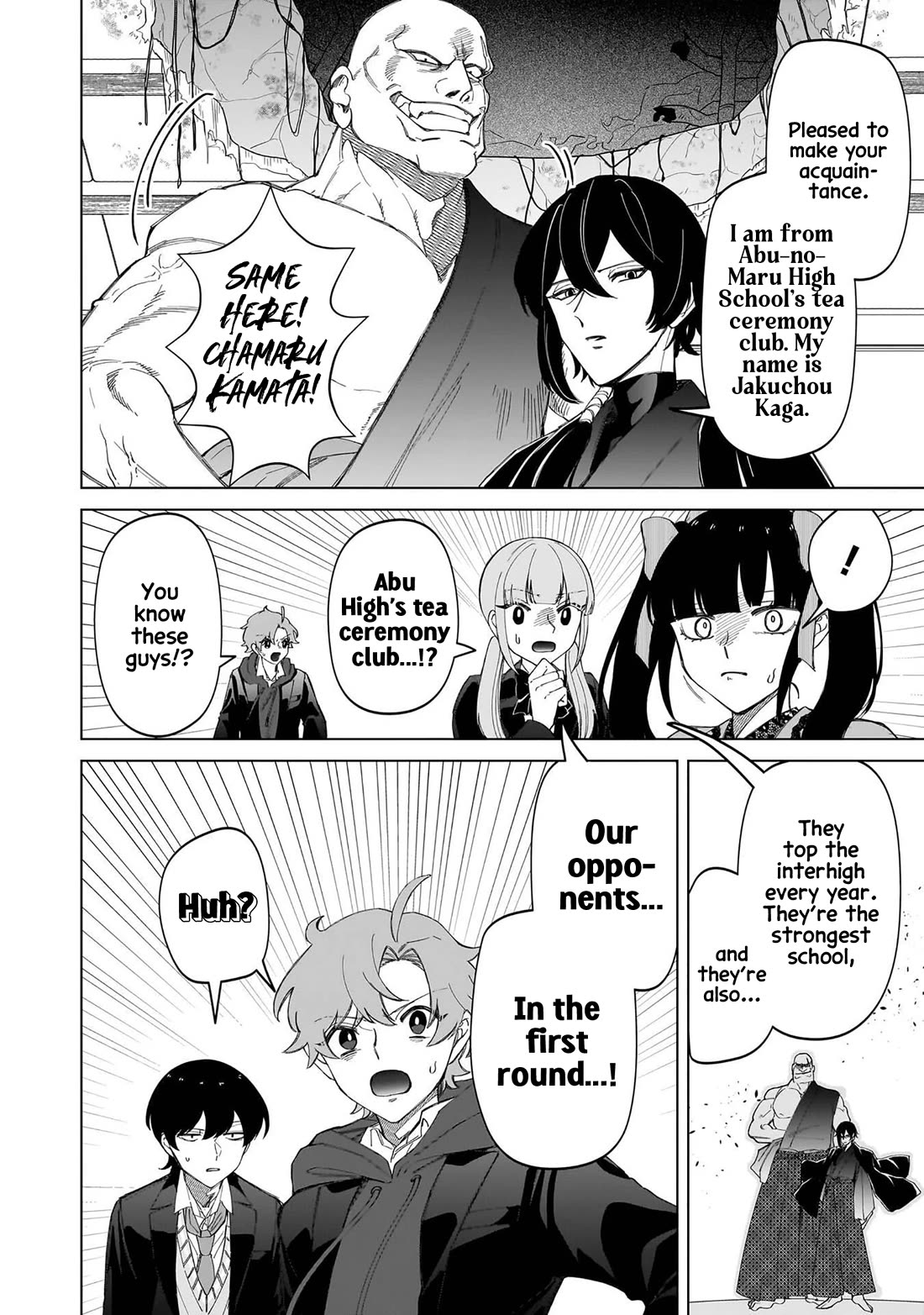 The Gals Who Always Say Insane Things: My Daily Life at a Private Paranormal High School Chapter 35 page 10 - Chapter 35: Struggling on the path of tea kinda deal (1st)