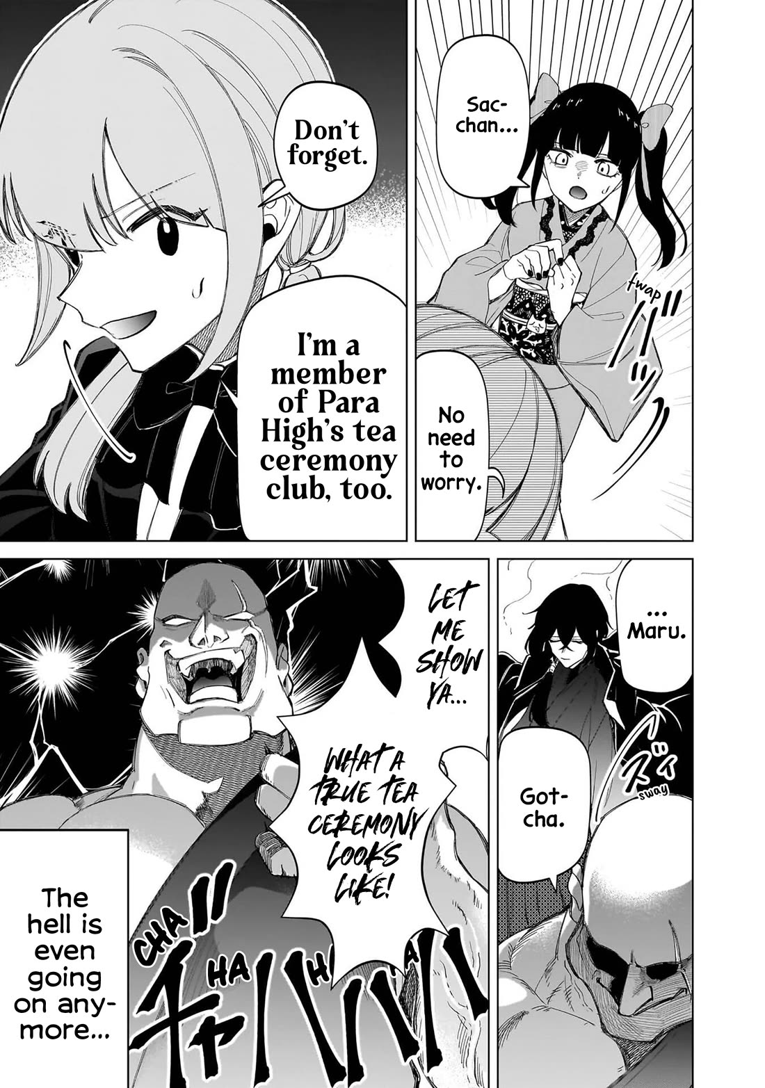 The Gals Who Always Say Insane Things: My Daily Life at a Private Paranormal High School Chapter 35 page 13 - Chapter 35: Struggling on the path of tea kinda deal (1st)