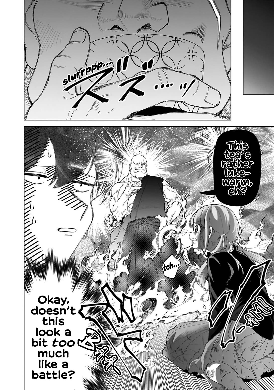 The Gals Who Always Say Insane Things: My Daily Life at a Private Paranormal High School Chapter 35 page 14 - Chapter 35: Struggling on the path of tea kinda deal (1st)