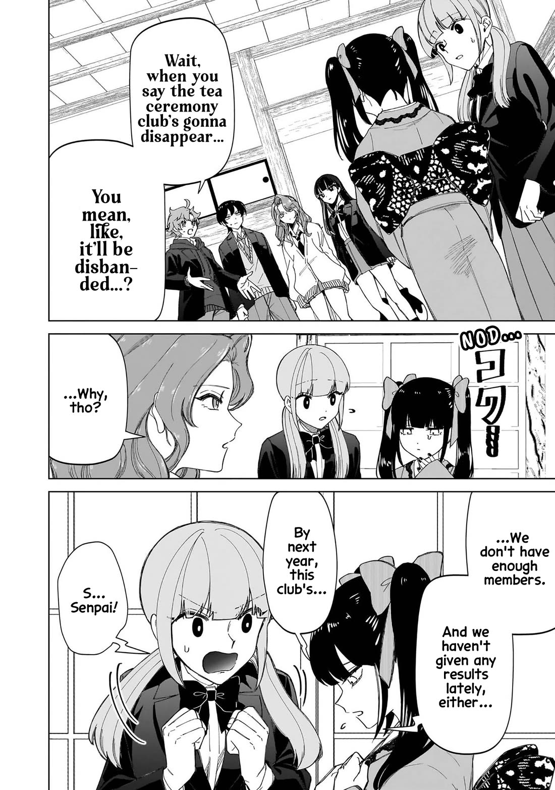 The Gals Who Always Say Insane Things: My Daily Life at a Private Paranormal High School Chapter 35 page 2 - Chapter 35: Struggling on the path of tea kinda deal (1st)
