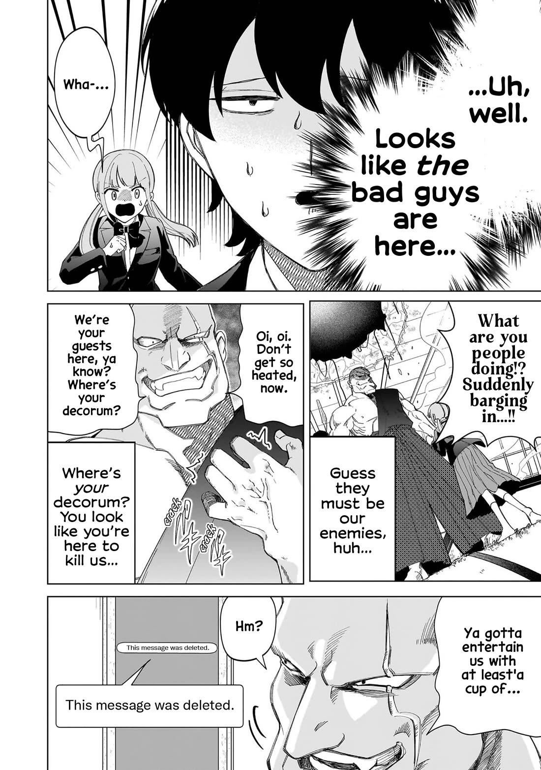 The Gals Who Always Say Insane Things: My Daily Life at a Private Paranormal High School Chapter 35 page 6 - Chapter 35: Struggling on the path of tea kinda deal (1st)