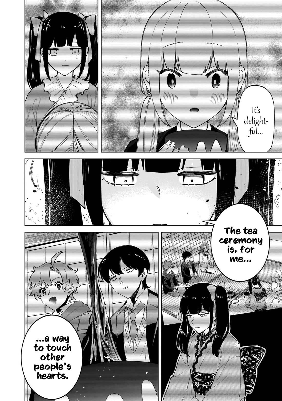 The Gals Who Always Say Insane Things: My Daily Life at a Private Paranormal High School Chapter 36 page 18 - Chapter 36: Struggling on the path of tea kinda deal (2nd)